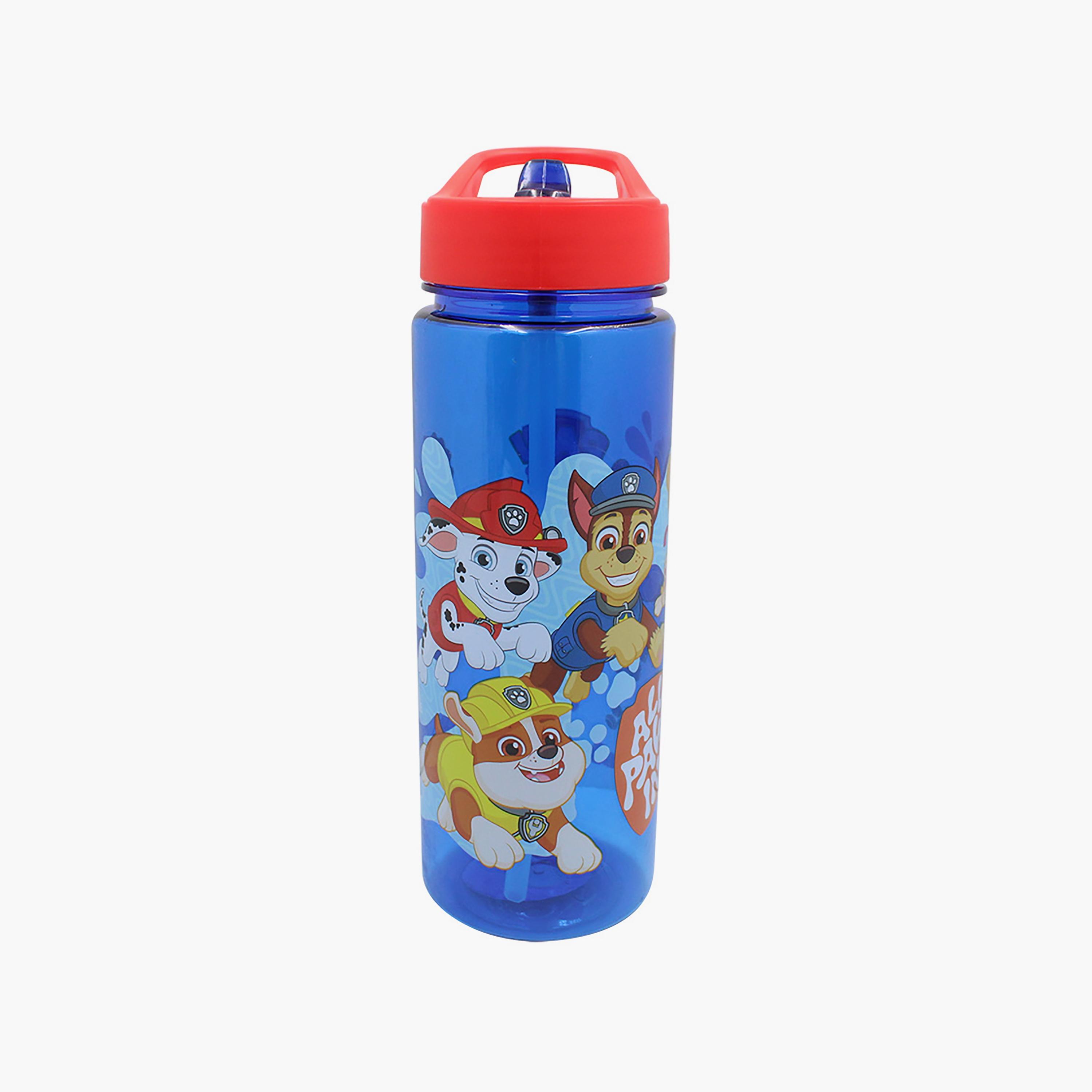 Paw Patrol Printed Spill-Proof & Durable Water Bottle with Handle - Blue - 650 ml-school-waterbottles-image-1