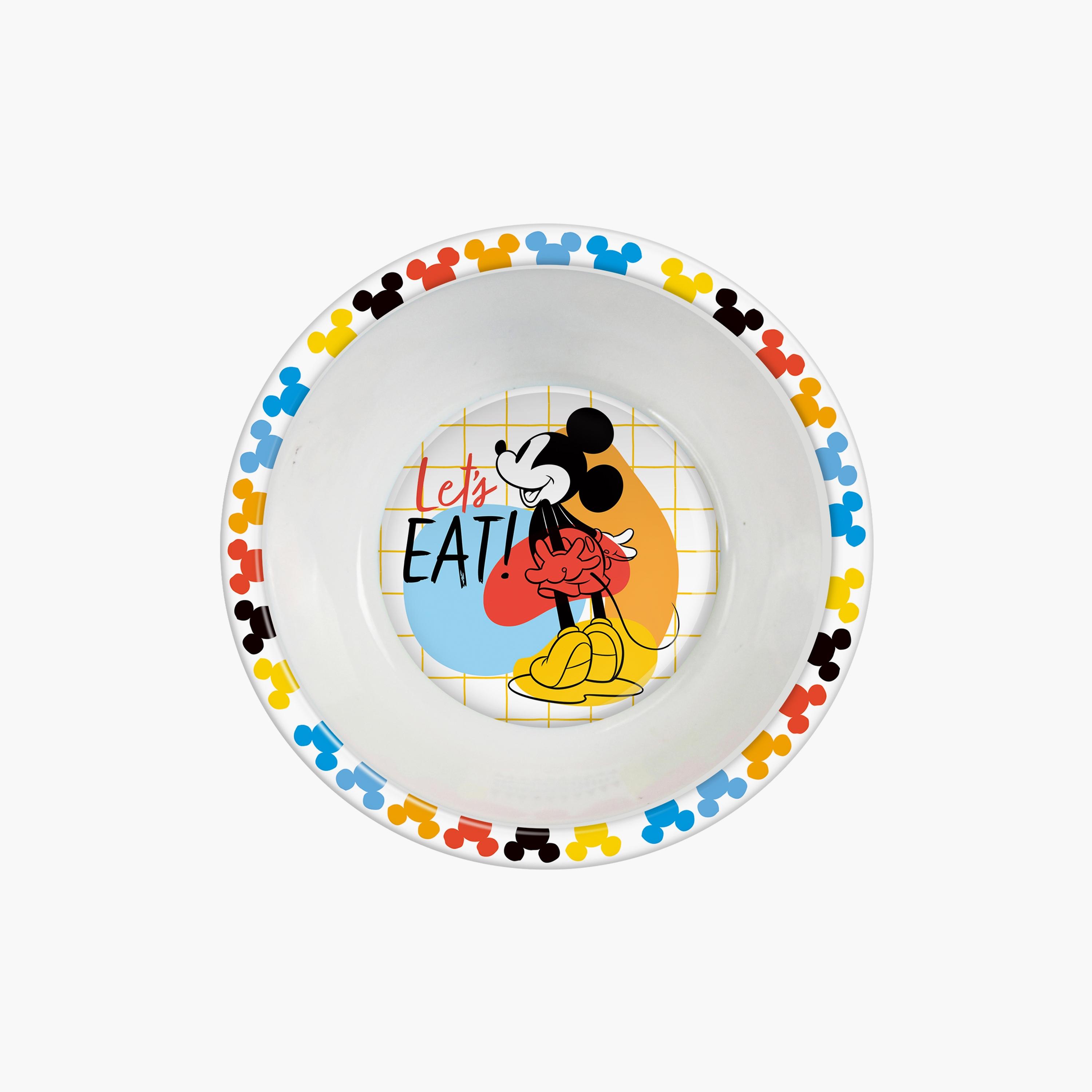 وعاء تقديم من الميلامين بطبعة ميكي ماوس ديزني-baby-feeding-mealtimeessentials-image-1