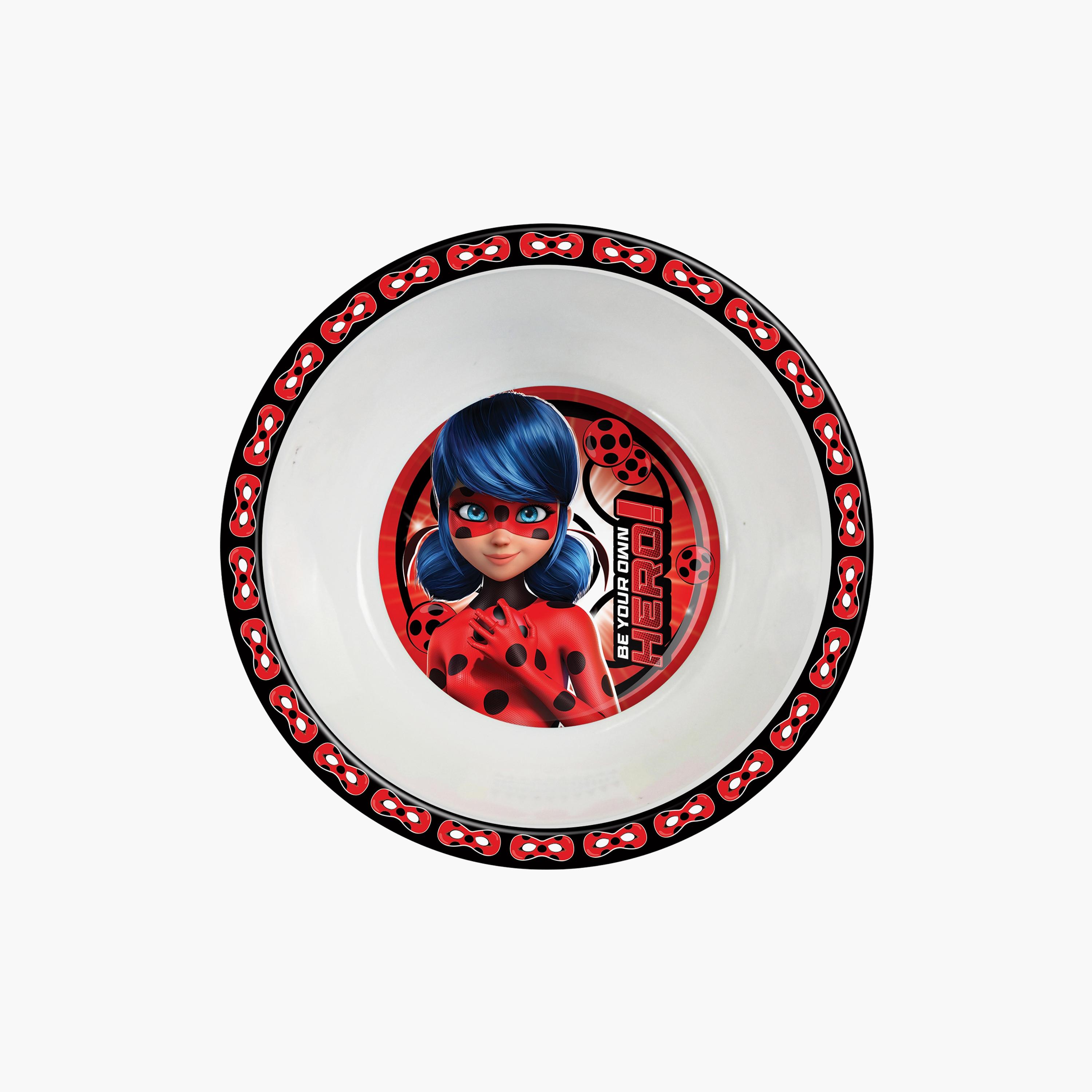 Miraculous Printed Melamine Serving Bowl-baby-feeding-mealtimeessentials-image-1