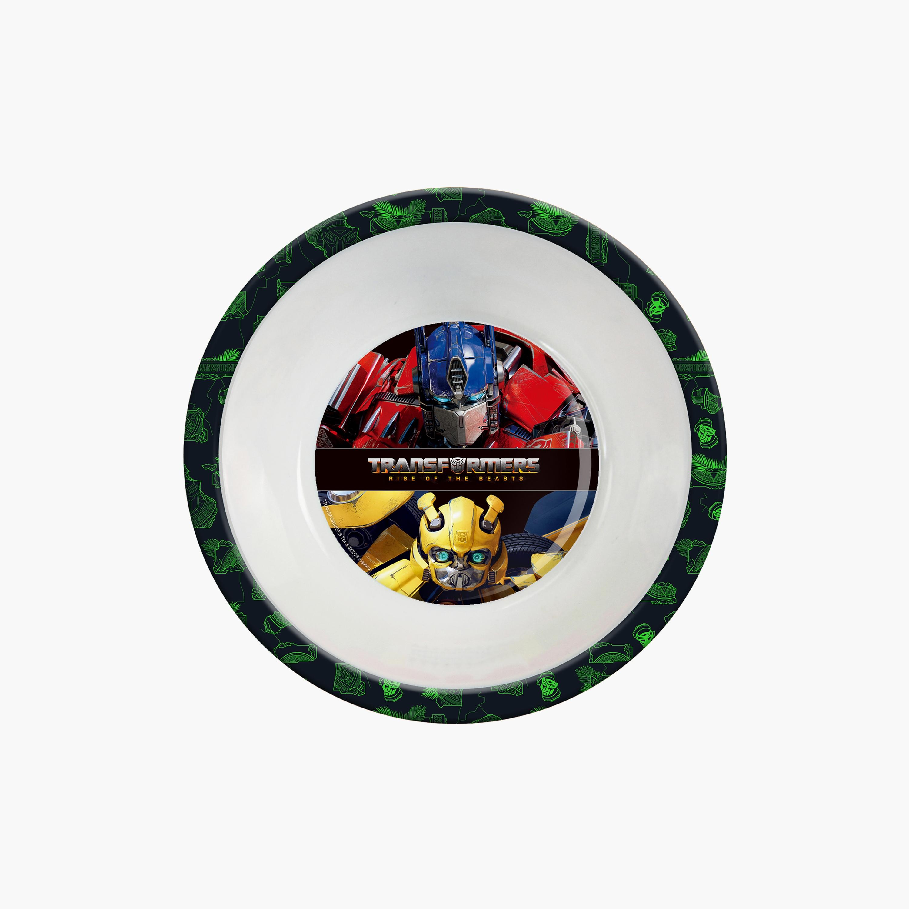 Transformers Printed Melamine Serving Bowl-baby-feeding-mealtimeessentials-image-1