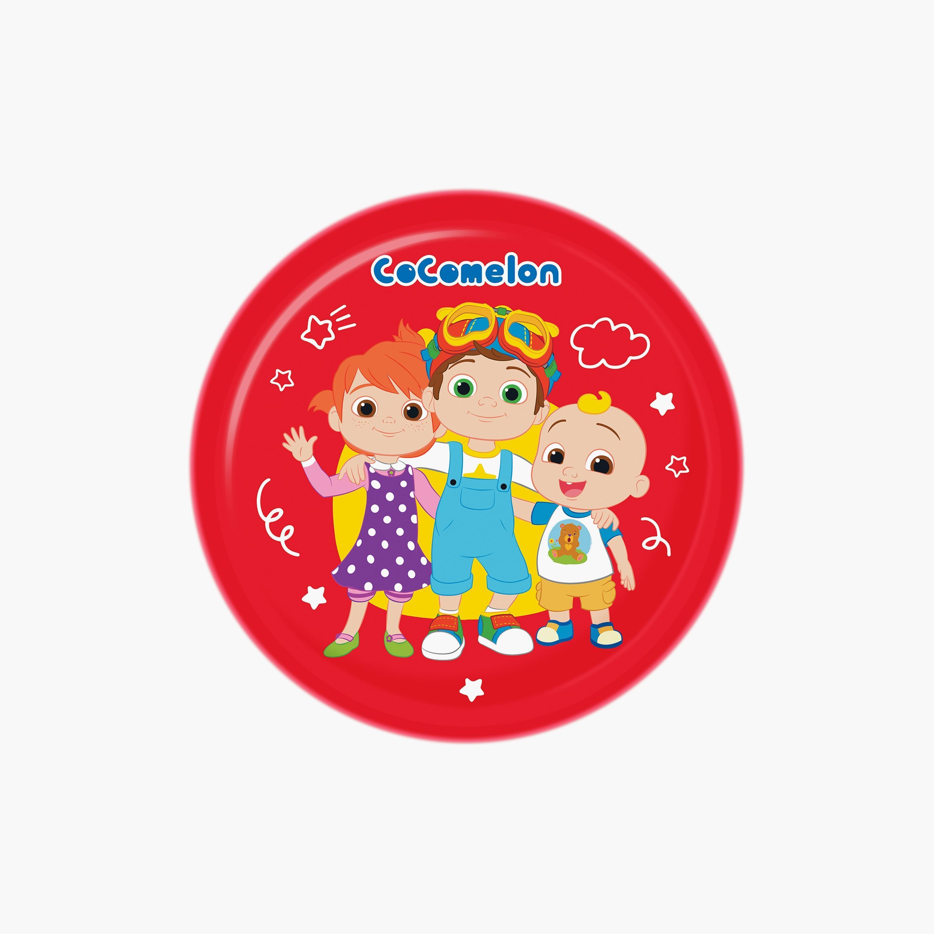 طبق عشاء من الميلامين بطبعة كوكوميلون - 20 سم-baby-feeding-mealtimeessentials-image-1