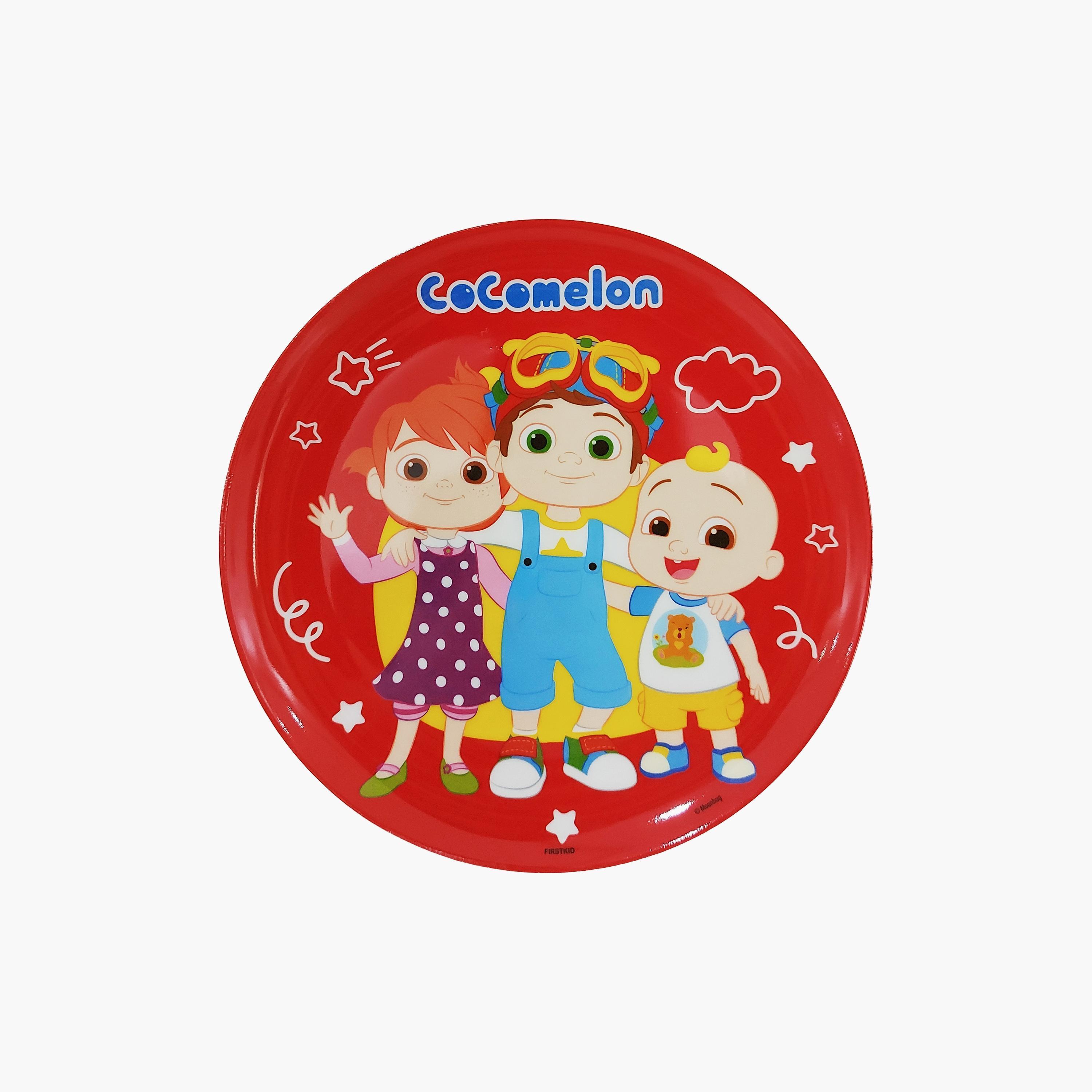 طبق عشاء من الميلامين بطبعة كوكوميلون - 20 سم-baby-feeding-mealtimeessentials-image-2