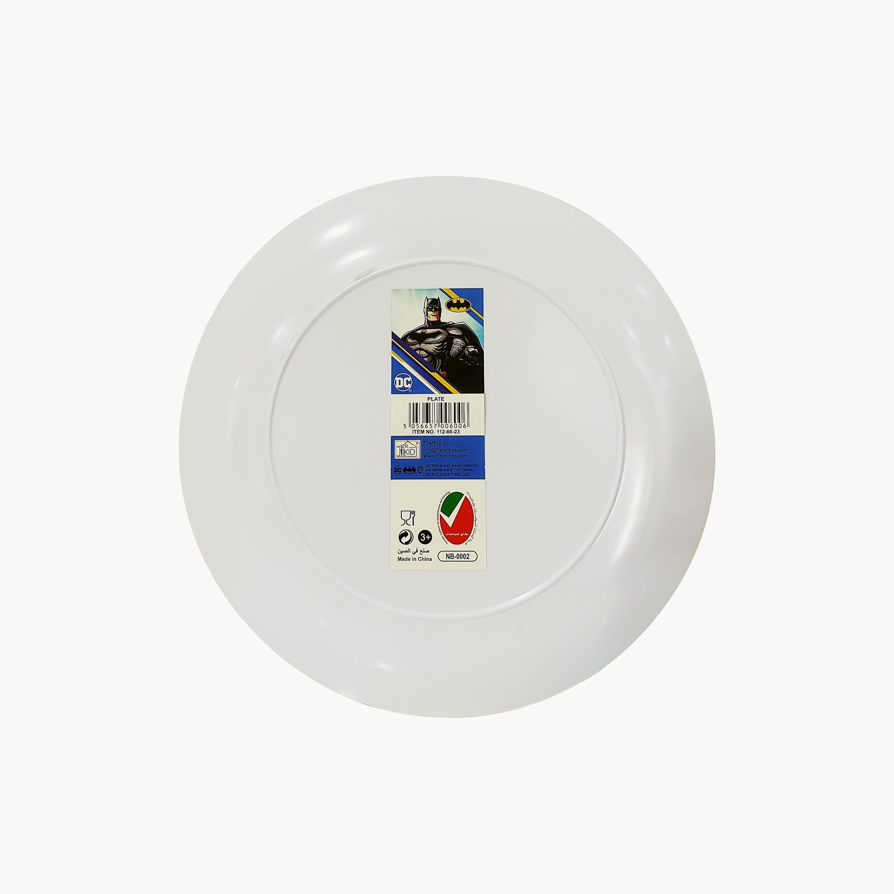 Batman Printed Melamine Dinnerware Plate - 20 cm-baby-feeding-mealtimeessentials-image-3