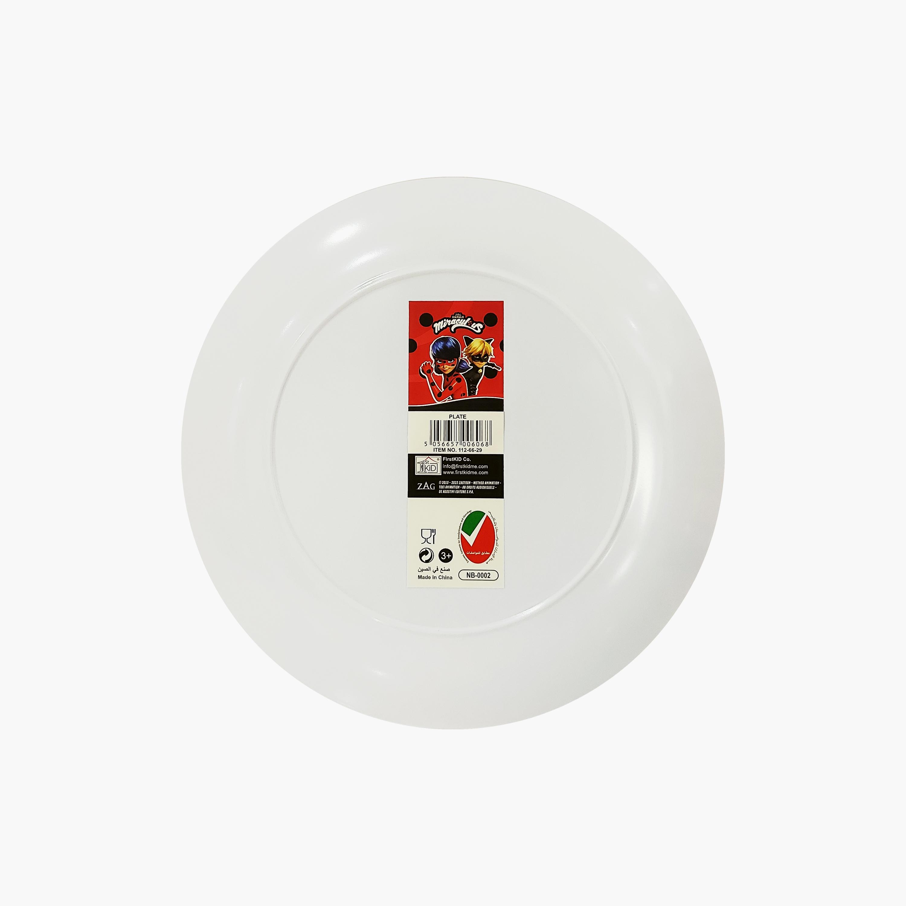 Miraculous Printed Melamine Dinnerware Plate - 20 cm-baby-feeding-mealtimeessentials-image-3