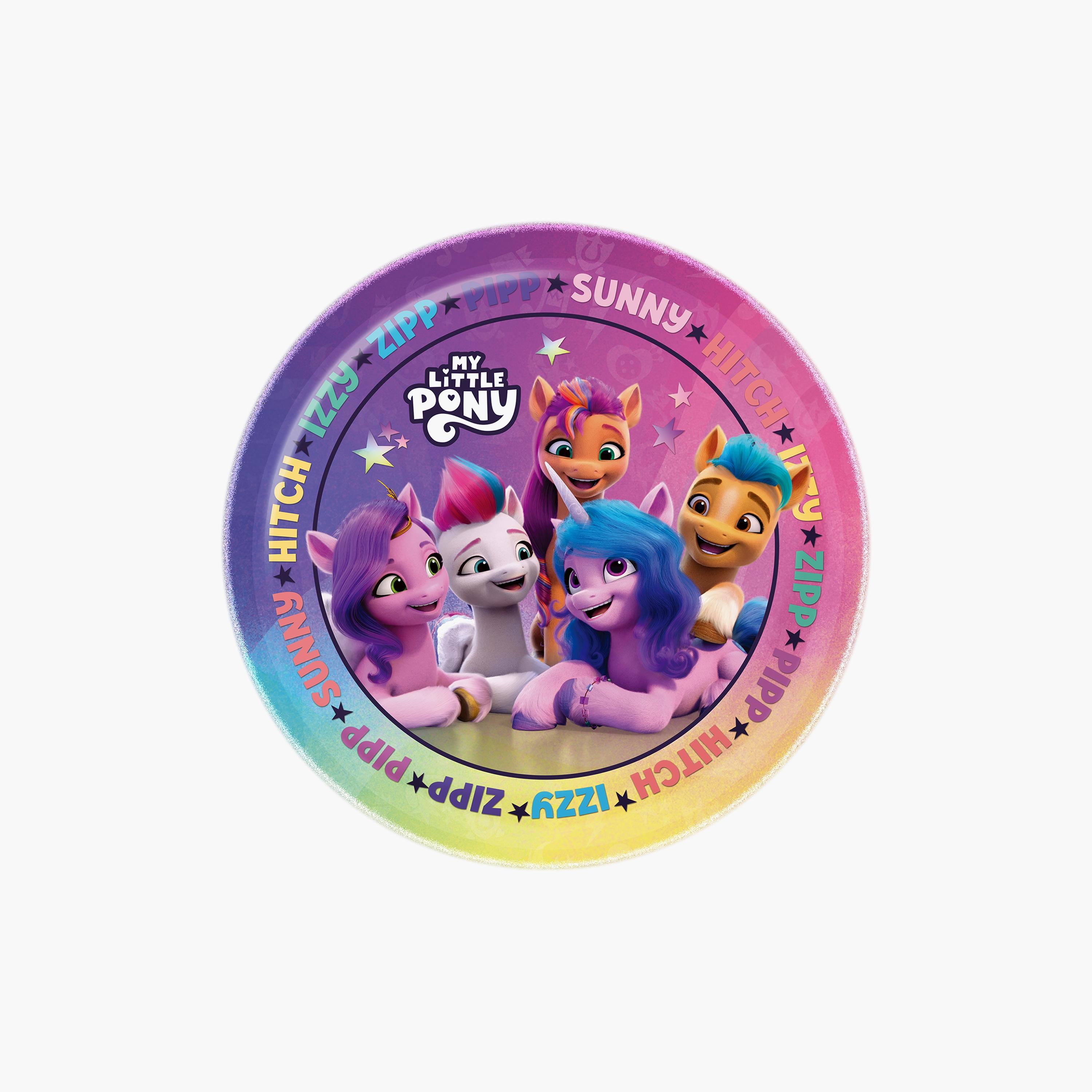 My Little Pony Printed Melamine Dinnerware Plate - 20 cm-baby-feeding-mealtimeessentials-image-1