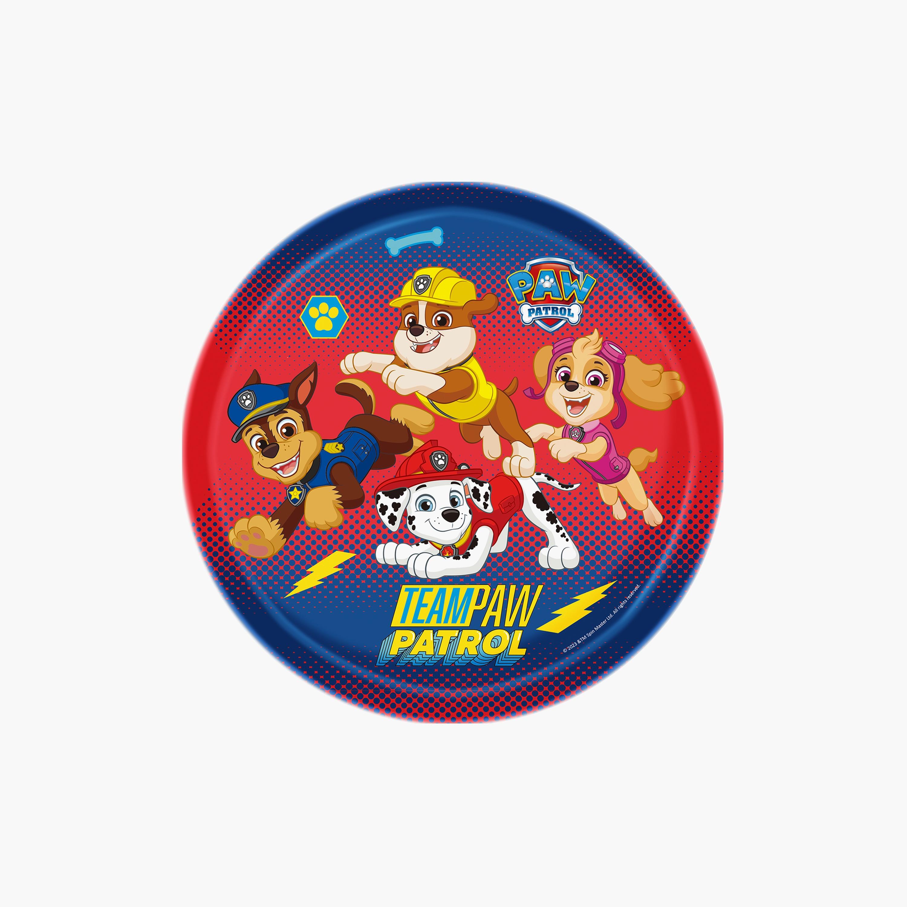 Paw Patrol Printed Melamine Dinnerware Plate - 20 cm-baby-feeding-mealtimeessentials-image-1