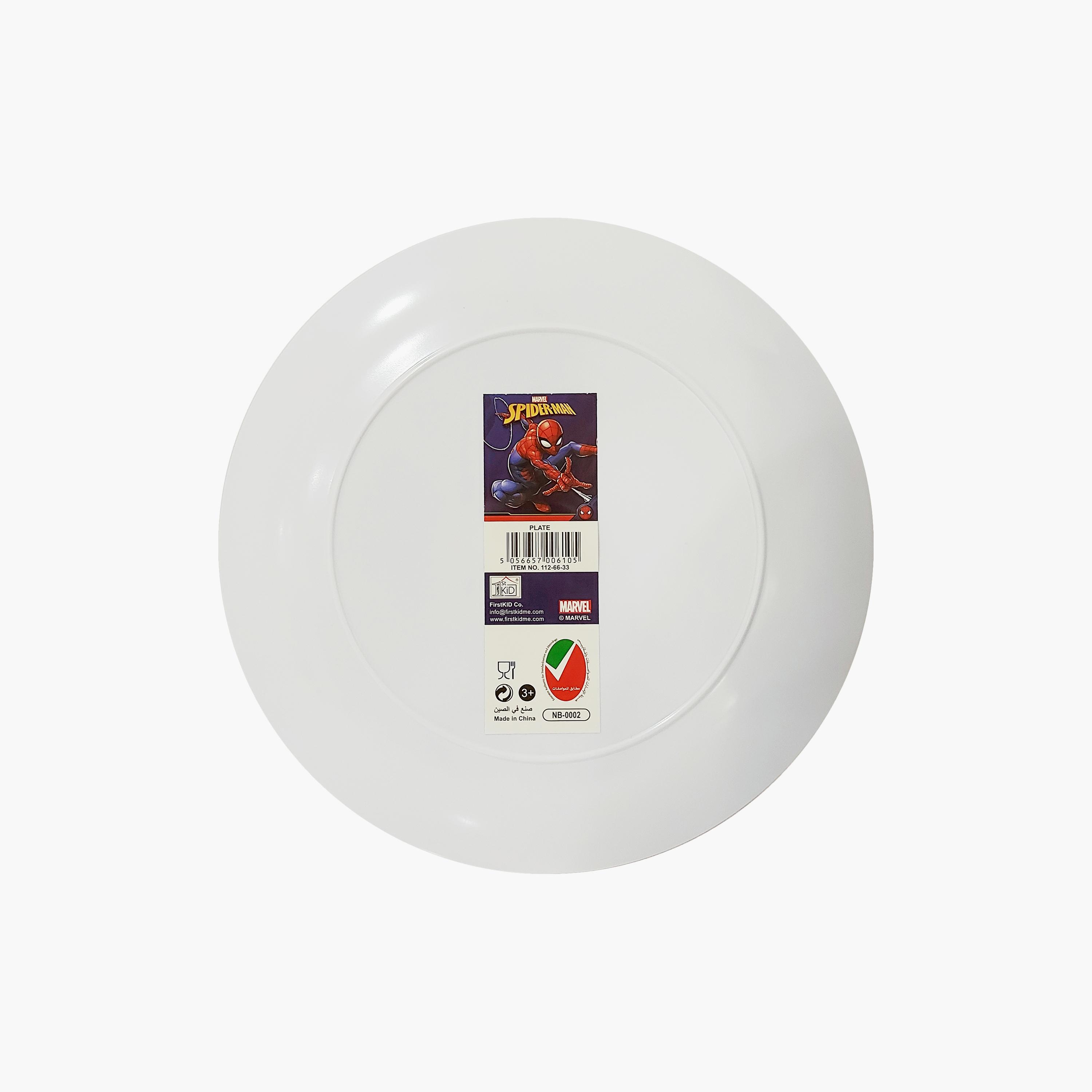 Spiderman Printed Melamine Dinnerware Plate - 20 cm-baby-feeding-mealtimeessentials-image-3