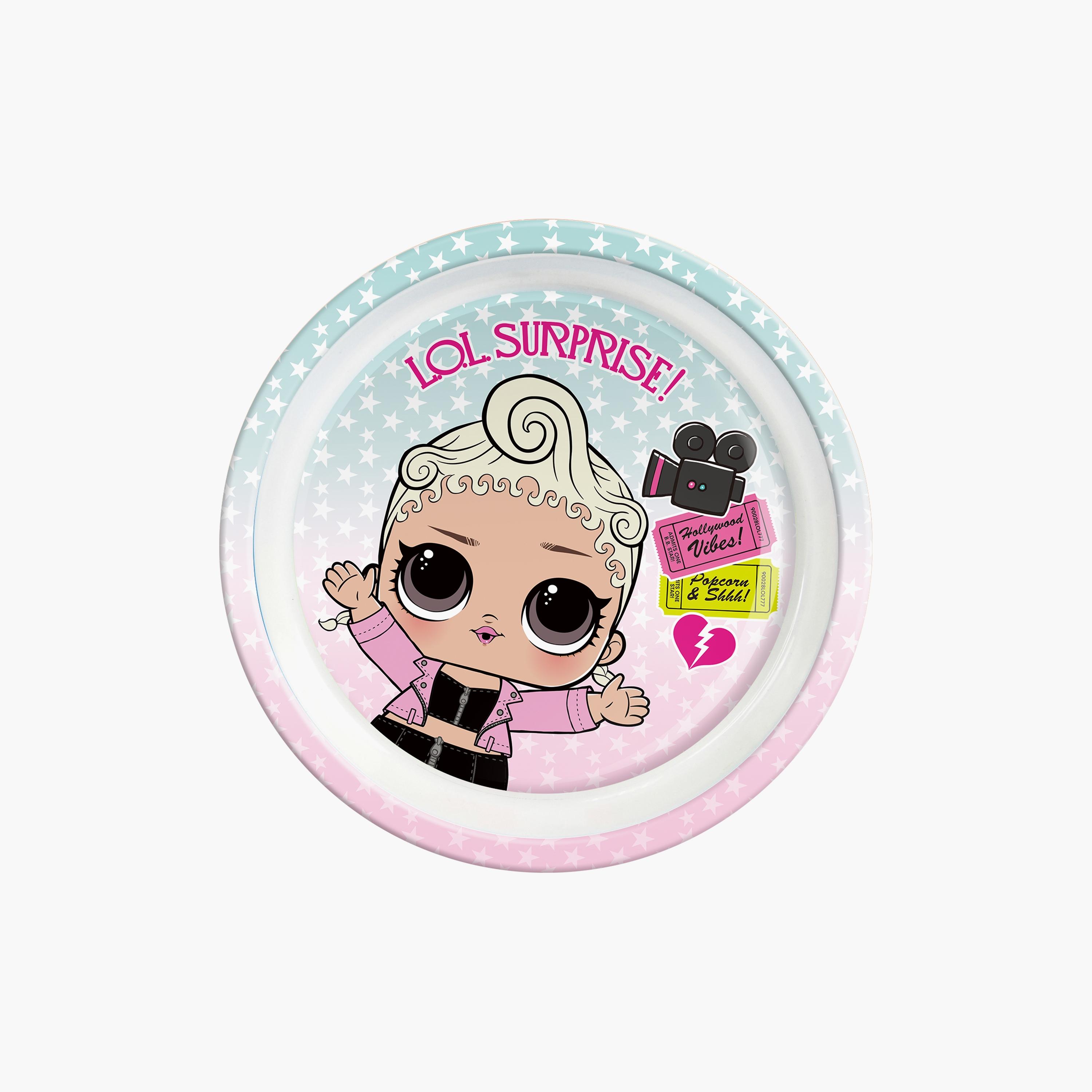 LOL Surprise Printed Mealtime Dinnerware Mico Plate - 20.5 cm-baby-feeding-mealtimeessentials-image-1