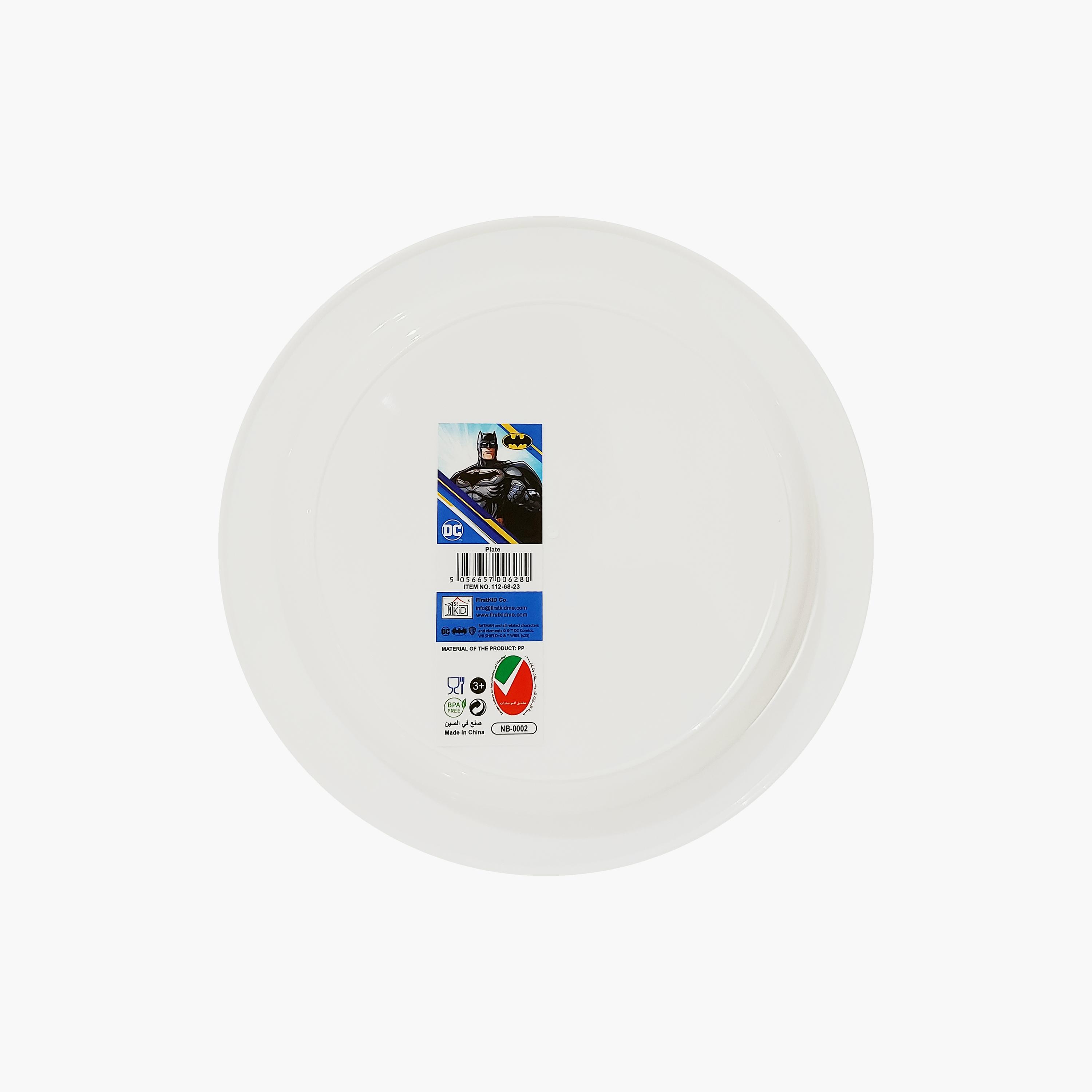 Batman Printed Mealtime Dinnerware Mico Plate - 20.5 cm-baby-feeding-mealtimeessentials-image-3