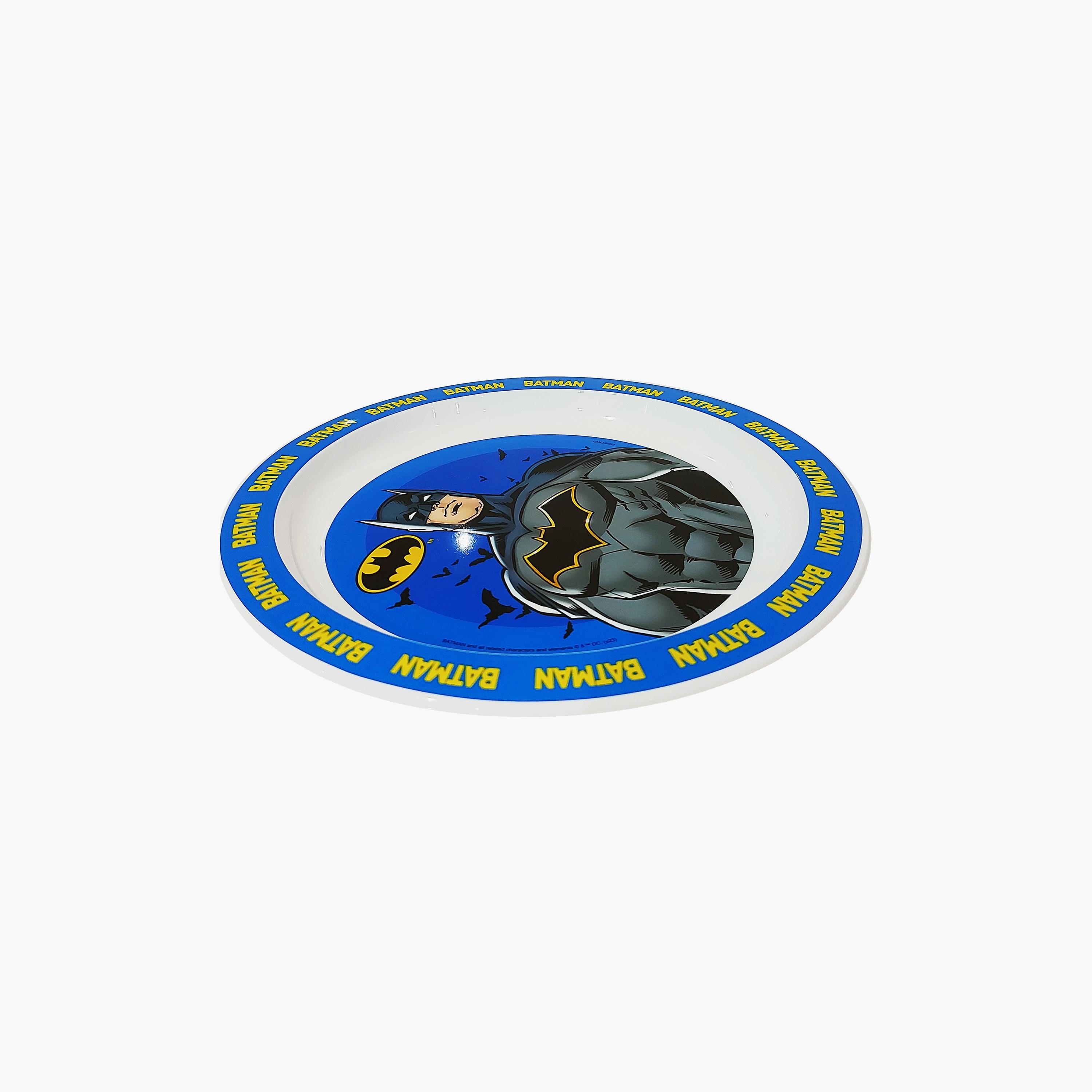 Batman Printed Mealtime Dinnerware Mico Plate - 20.5 cm-baby-feeding-mealtimeessentials-image-4