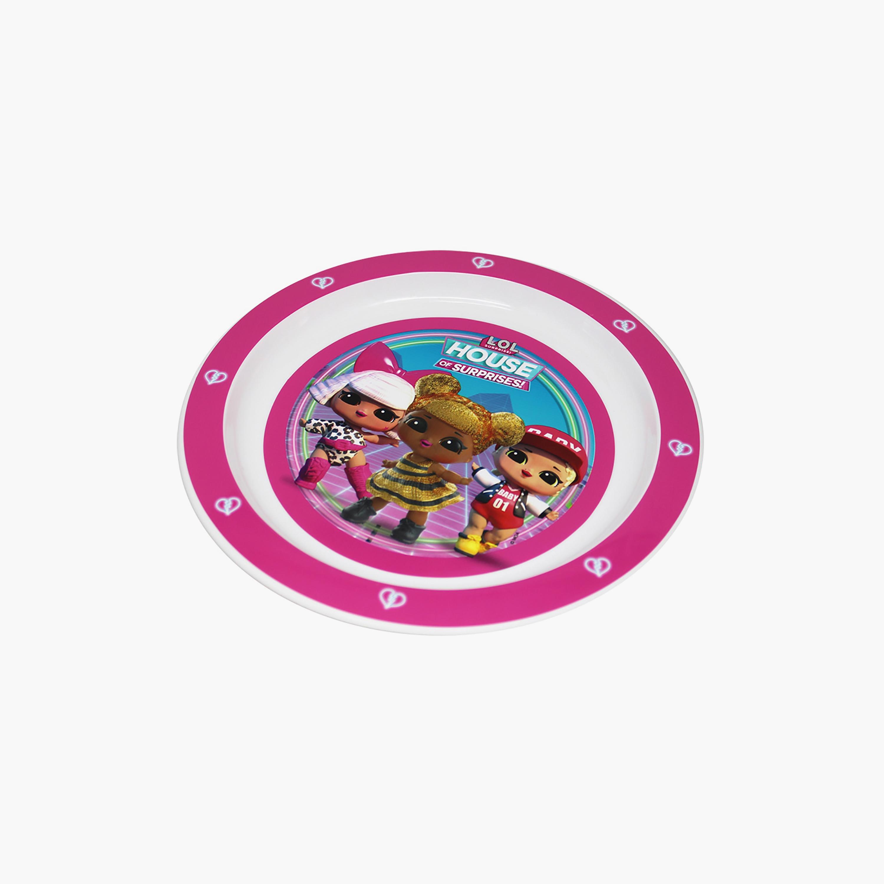 LOL Surprise Printed Mealtime Dinnerware Mico Plate - 20.5 cm-baby-feeding-mealtimeessentials-image-1