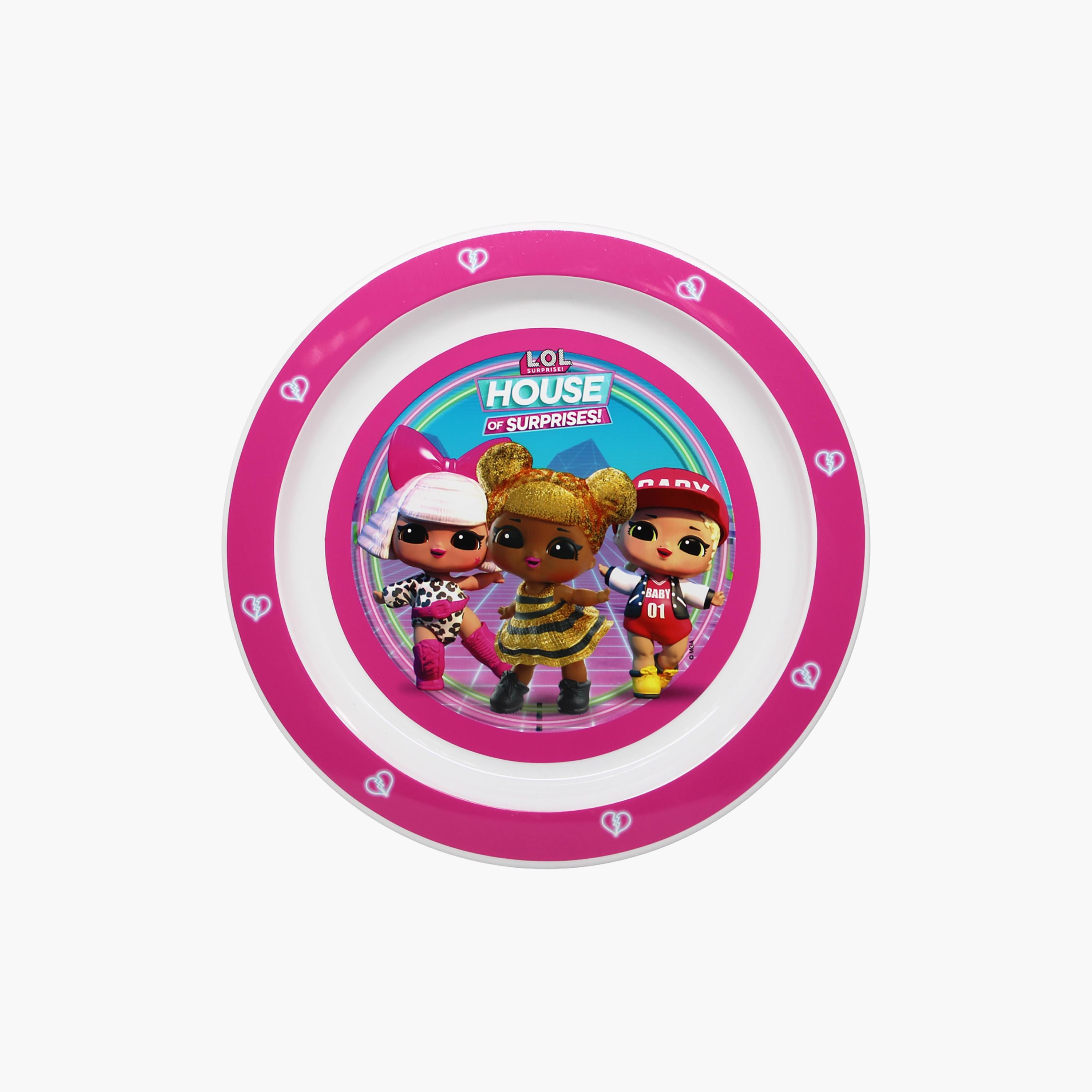 LOL Surprise Printed Mealtime Dinnerware Mico Plate - 20.5 cm-baby-feeding-mealtimeessentials-image-2