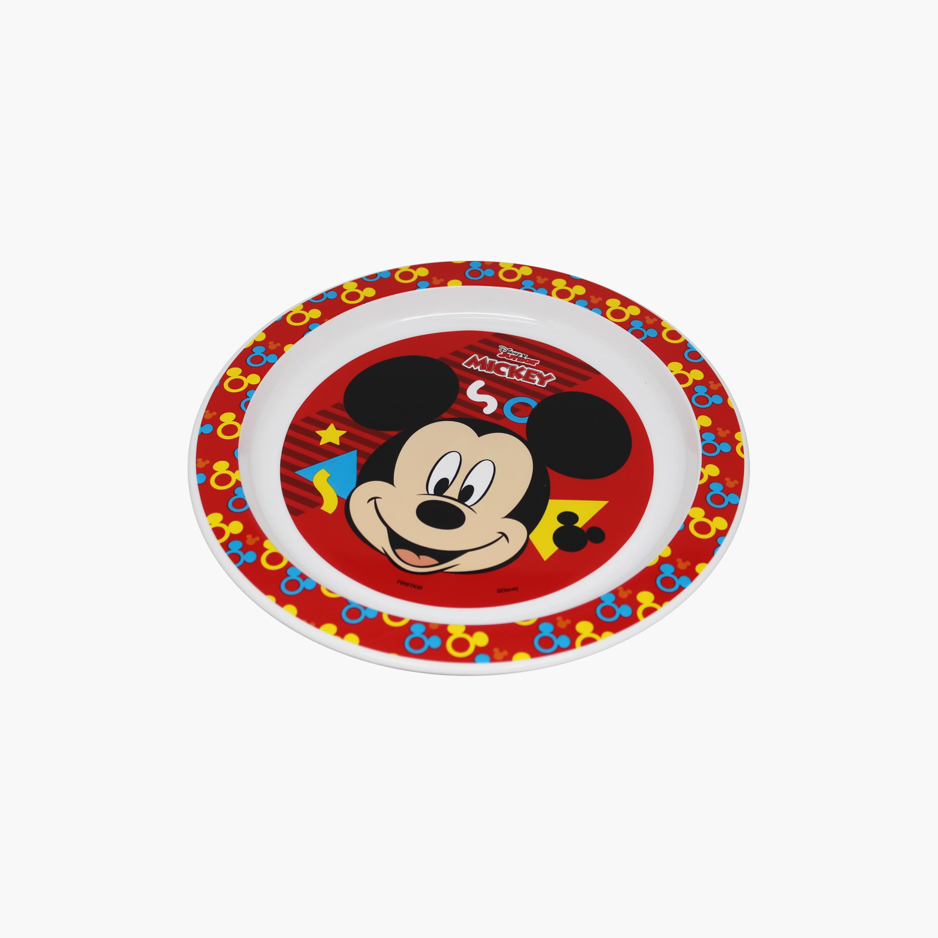 Disney Mickey Mouse Printed Mealtime Dinnerware Mico Plate - 20.5 cm-baby-feeding-mealtimeessentials-image-6