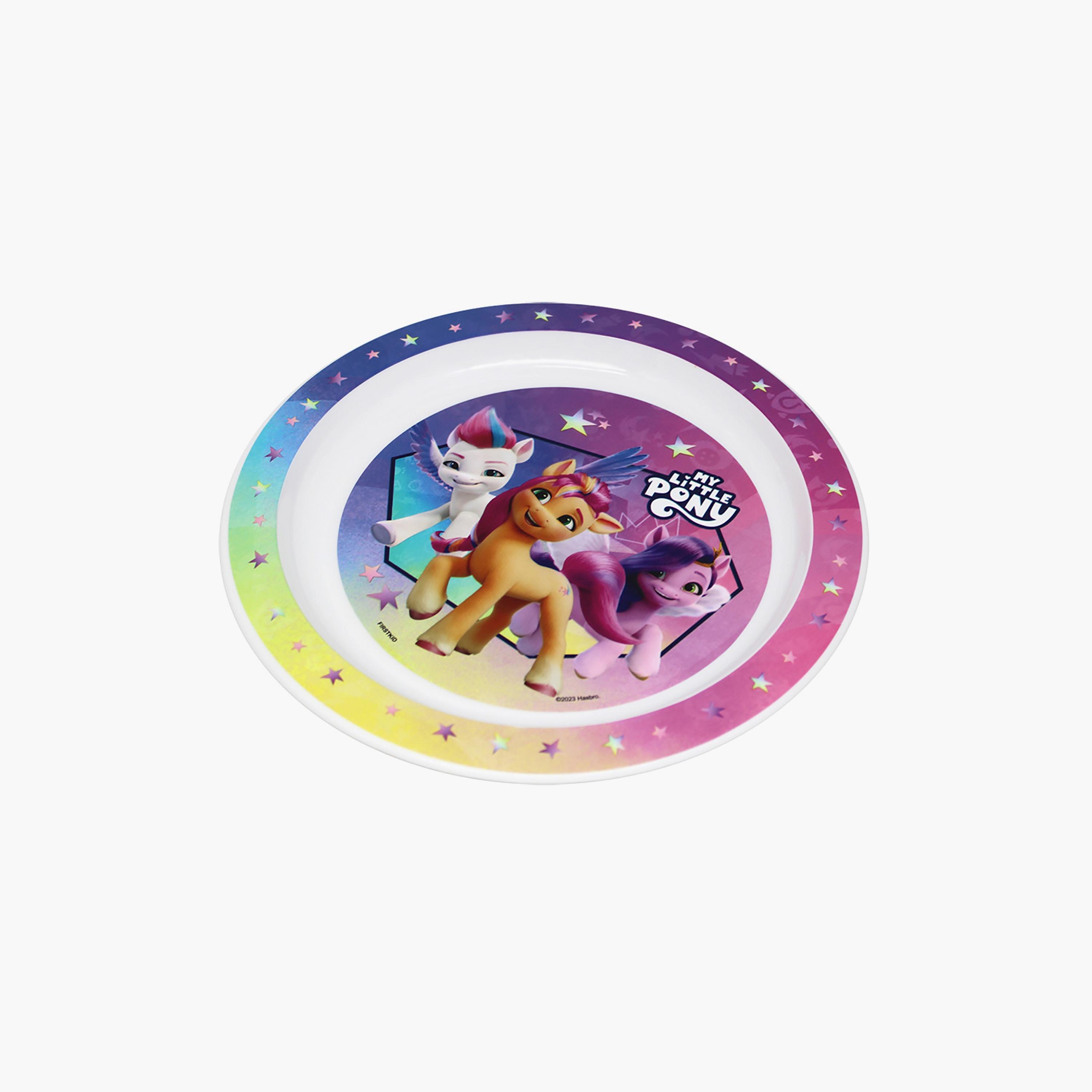 My Little Pony Printed Mealtime Dinnerware Mico Plate - 20.5 cm-baby-feeding-mealtimeessentials-image-1