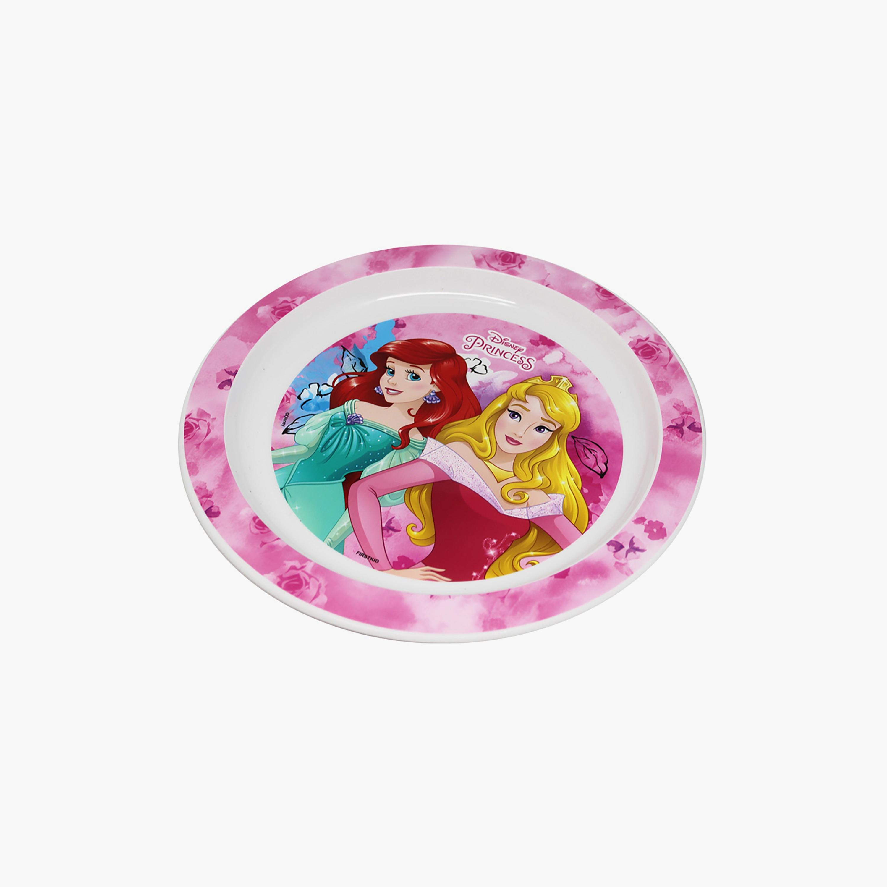 Disney Princess Printed Mealtime Dinnerware Mico Plate - 20.5 cm-baby-feeding-mealtimeessentials-image-1