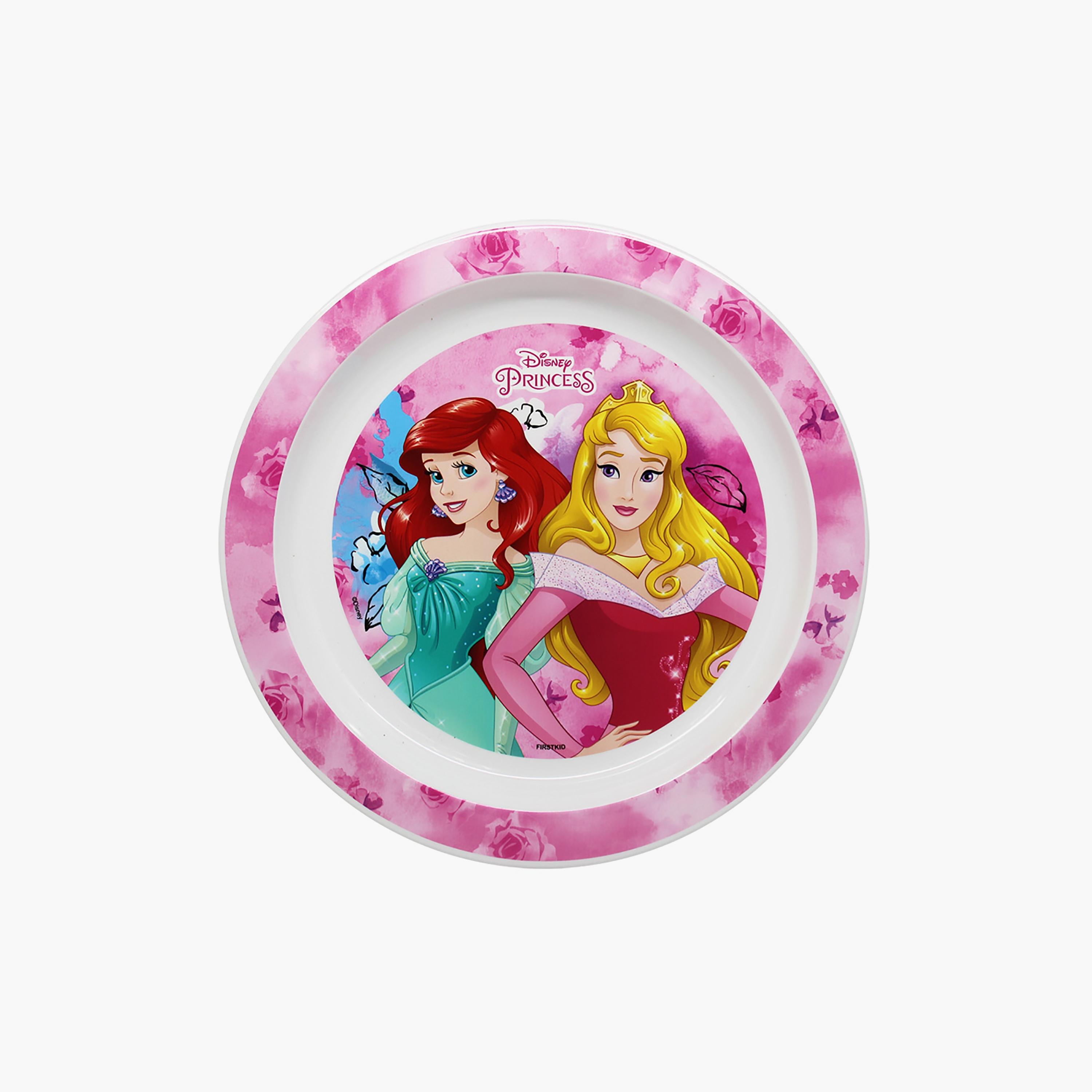 Disney Princess Printed Mealtime Dinnerware Mico Plate - 20.5 cm-baby-feeding-mealtimeessentials-image-3