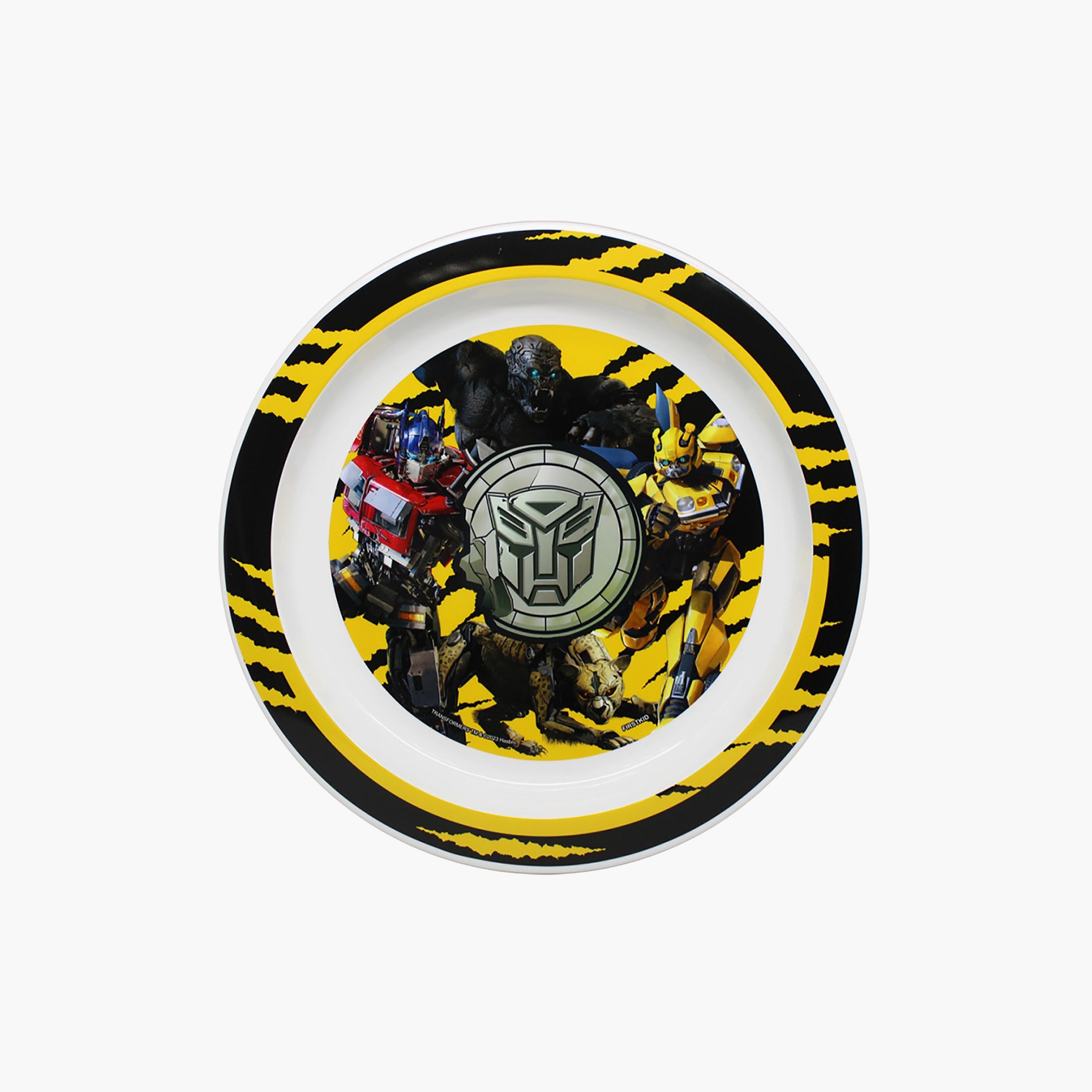 Transformers Printed Mealtime Dinnerware Mico Plate - 20.5 cm-baby-feeding-mealtimeessentials-image-1