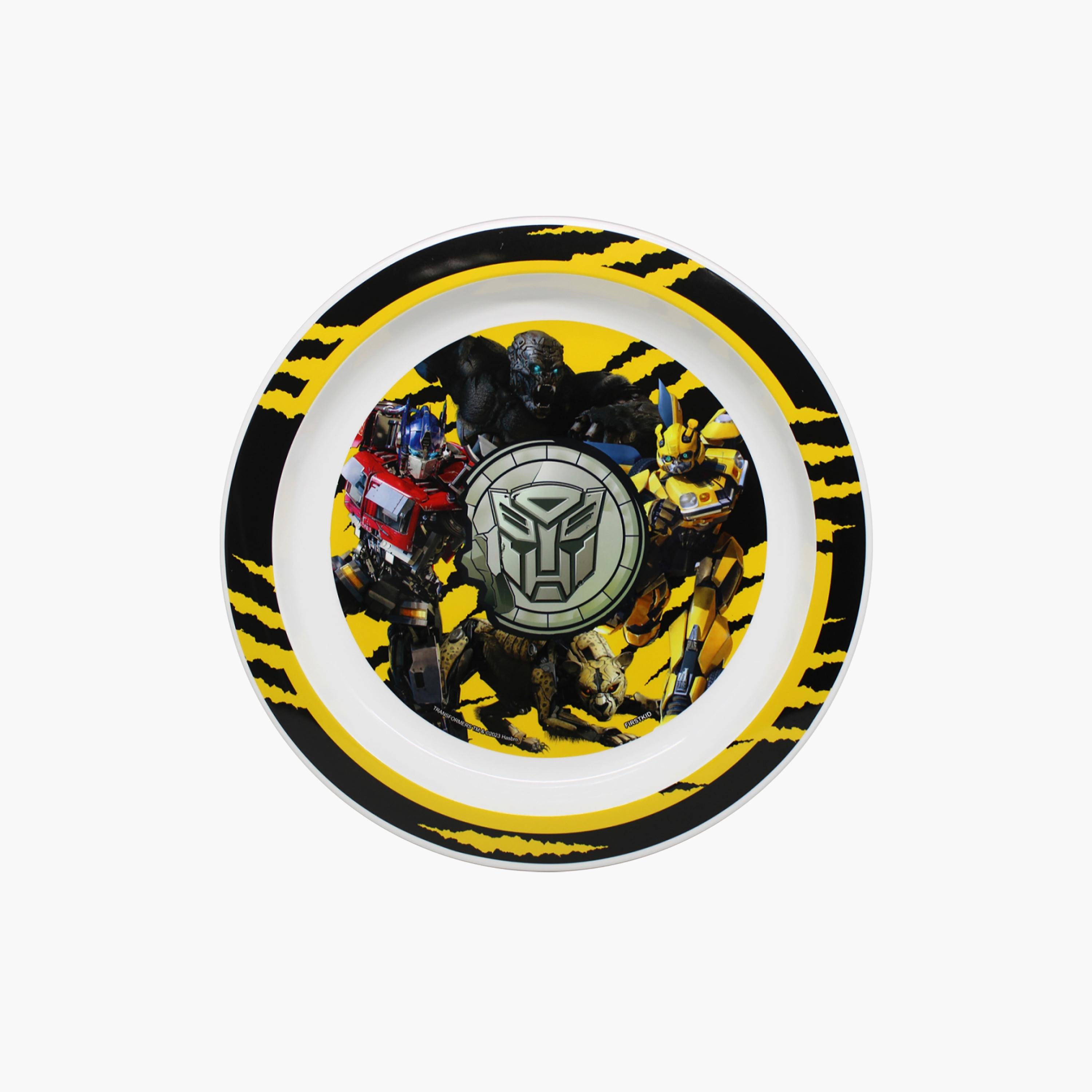 Transformers Printed Mealtime Dinnerware Mico Plate - 20.5 cm-baby-feeding-mealtimeessentials-image-2