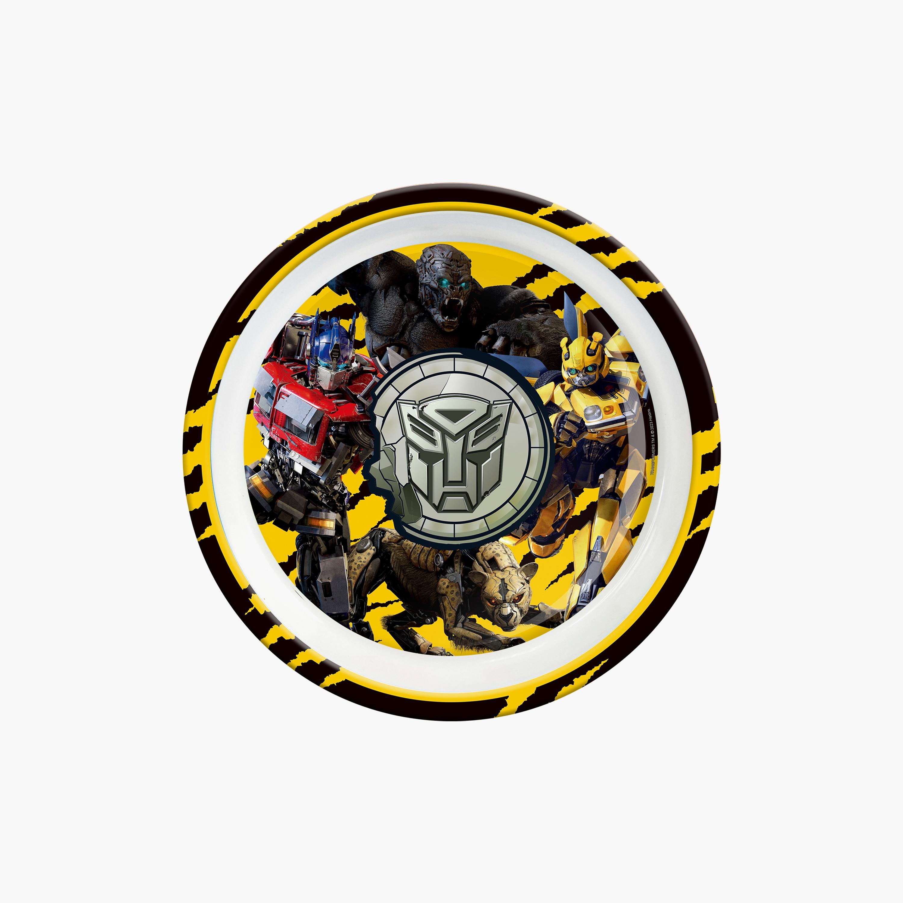 Transformers Printed Mealtime Dinnerware Mico Plate - 20.5 cm-baby-feeding-mealtimeessentials-image-4