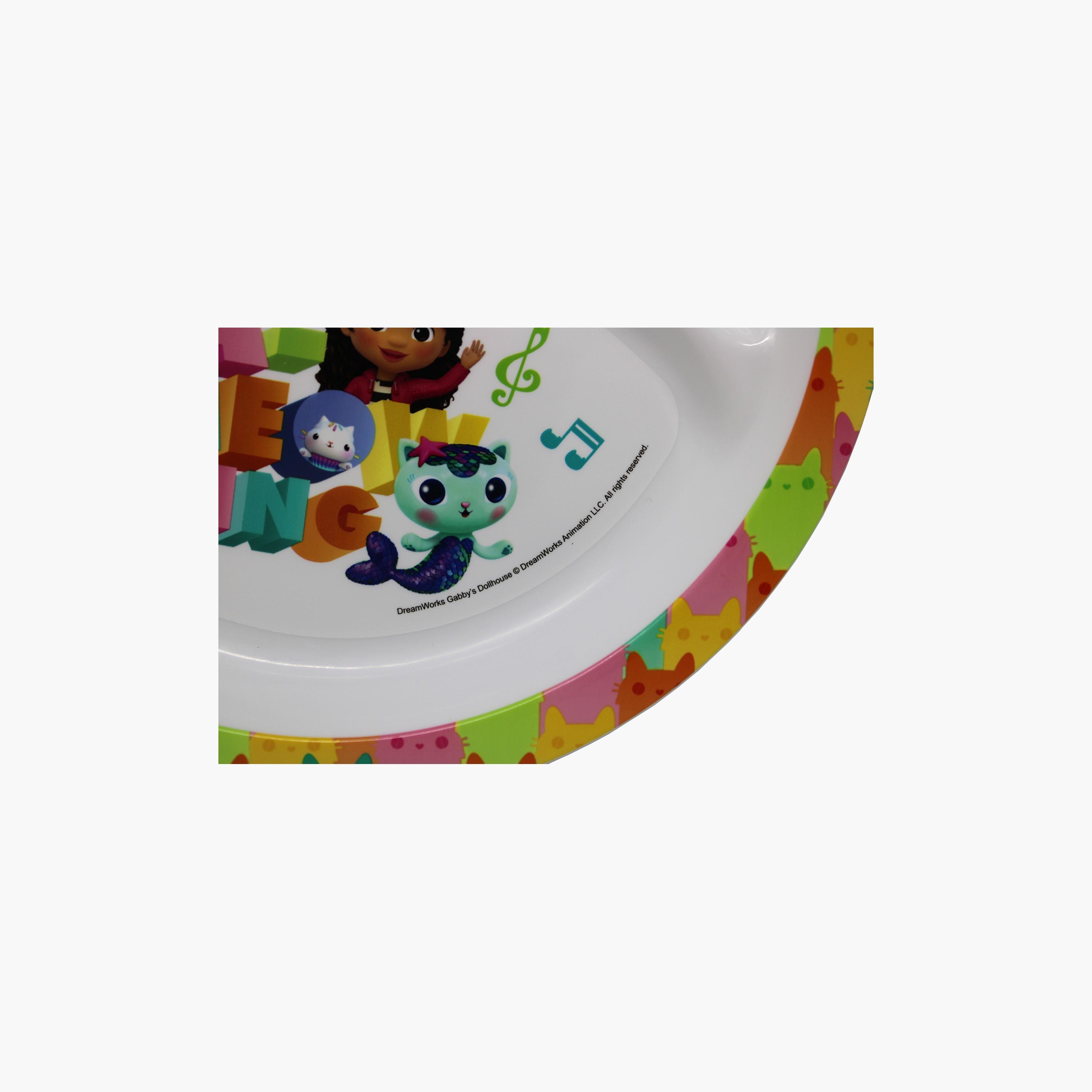 Gabby’s Dollhouse Printed Mealtime Dinnerware Mico Divided Plate - 21.5 cm-baby-feeding-mealtimeessentials-image-4