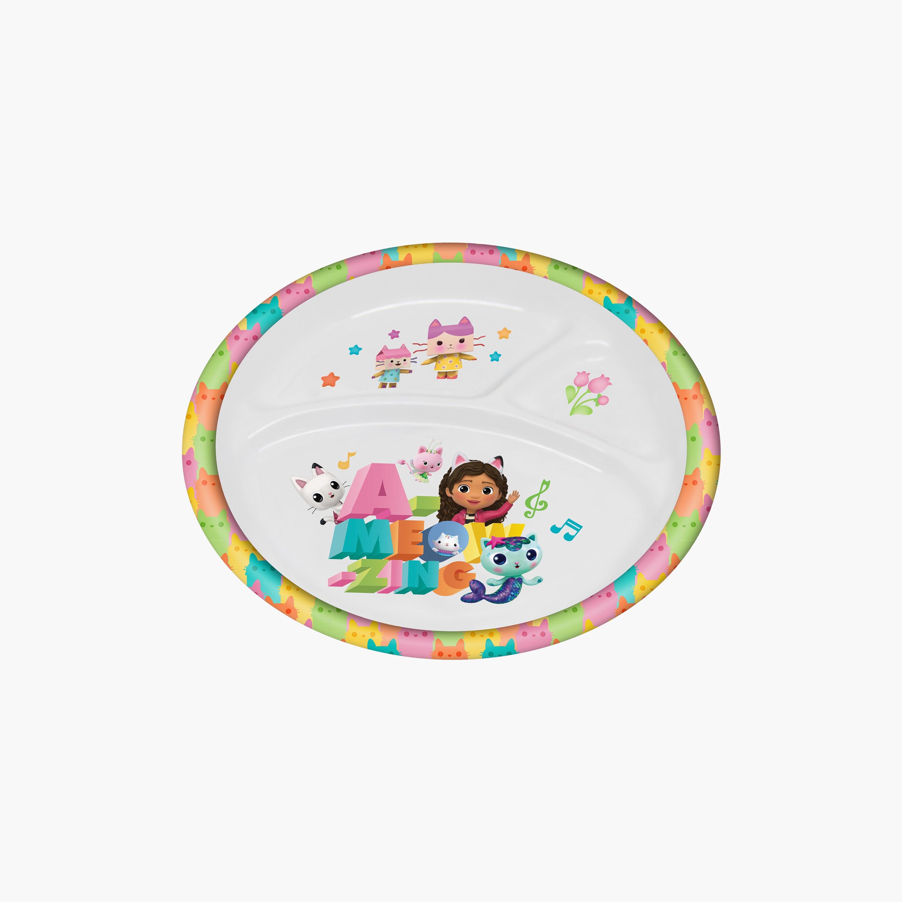 Gabby’s Dollhouse Printed Mealtime Dinnerware Mico Divided Plate - 21.5 cm-baby-feeding-mealtimeessentials-image-5