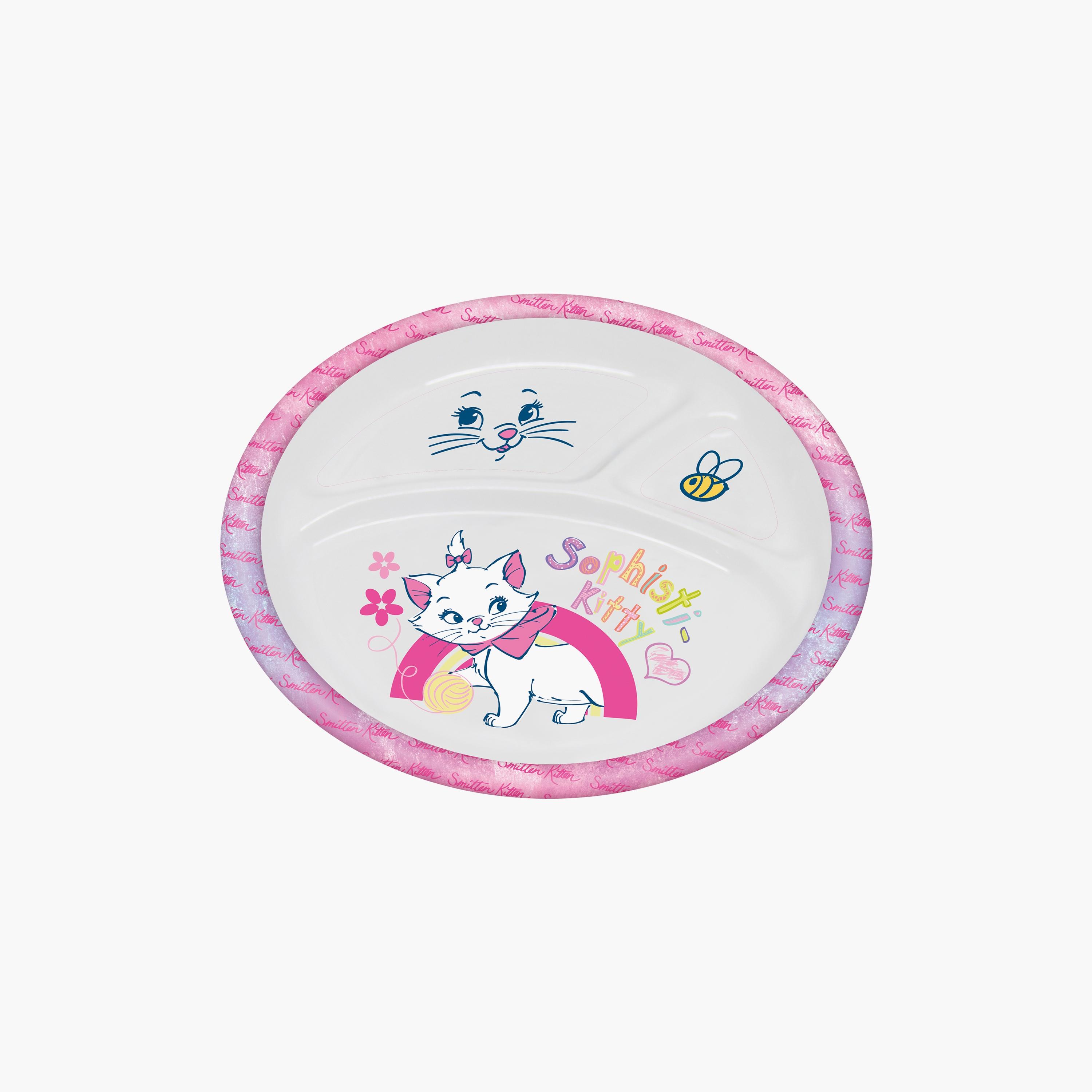 Marie Printed Mealtime Dinnerware Mico Divided Plate - 21.5 cm-baby-feeding-mealtimeessentials-image-5