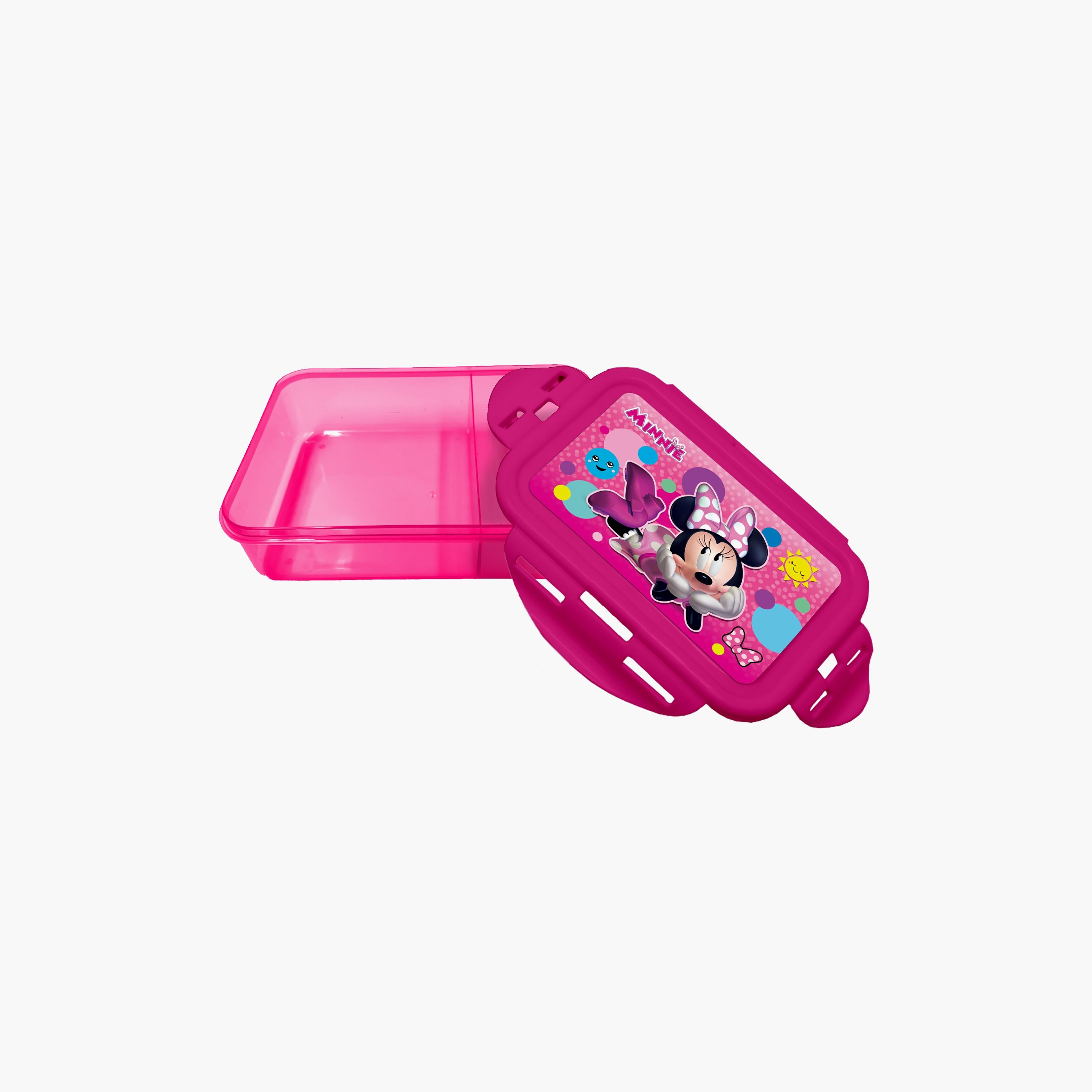 Buy Disney Minnie Mouse Printed 2-Compartment Lunch Box with