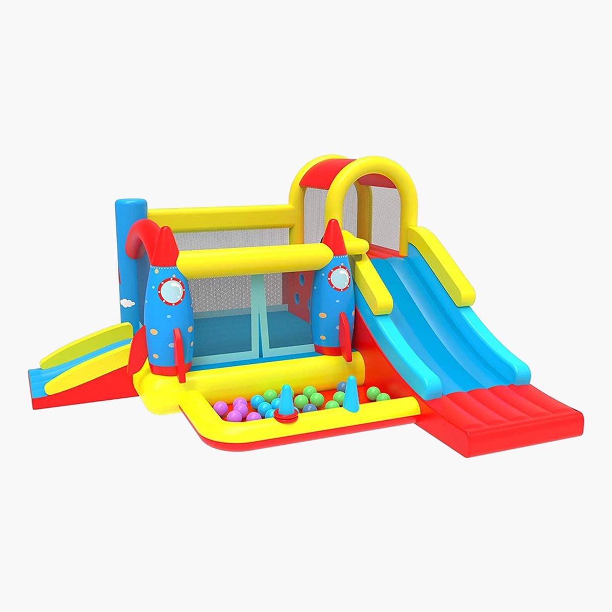 MYTS Rocket Design Inflatable Bounce Slide Water Park