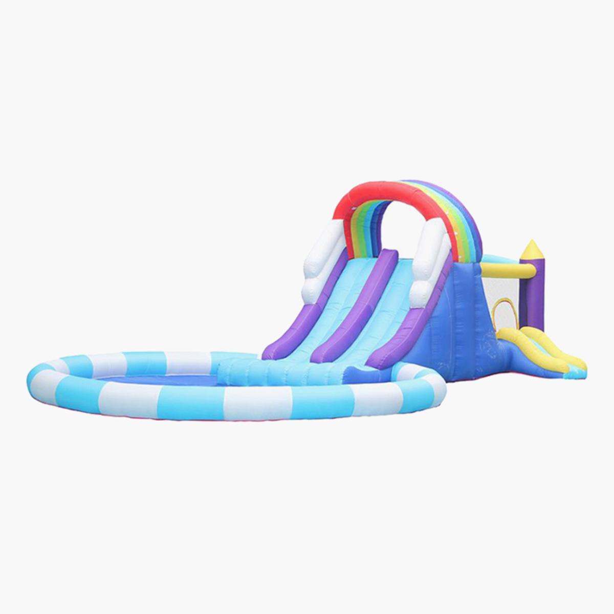 MYTS Summer Fun Inflatable Bounce With Slide and Pool
