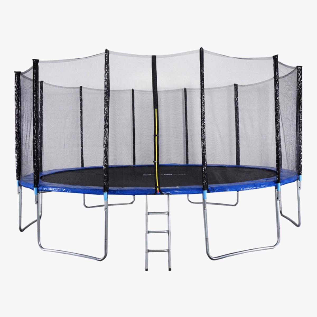 MYTS Kids Round Plastic Trampoline - 14 feet