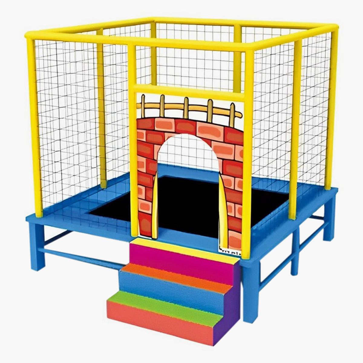 MYTS Outddor Kids Flipout Bounce Trampoline with Extra Safety