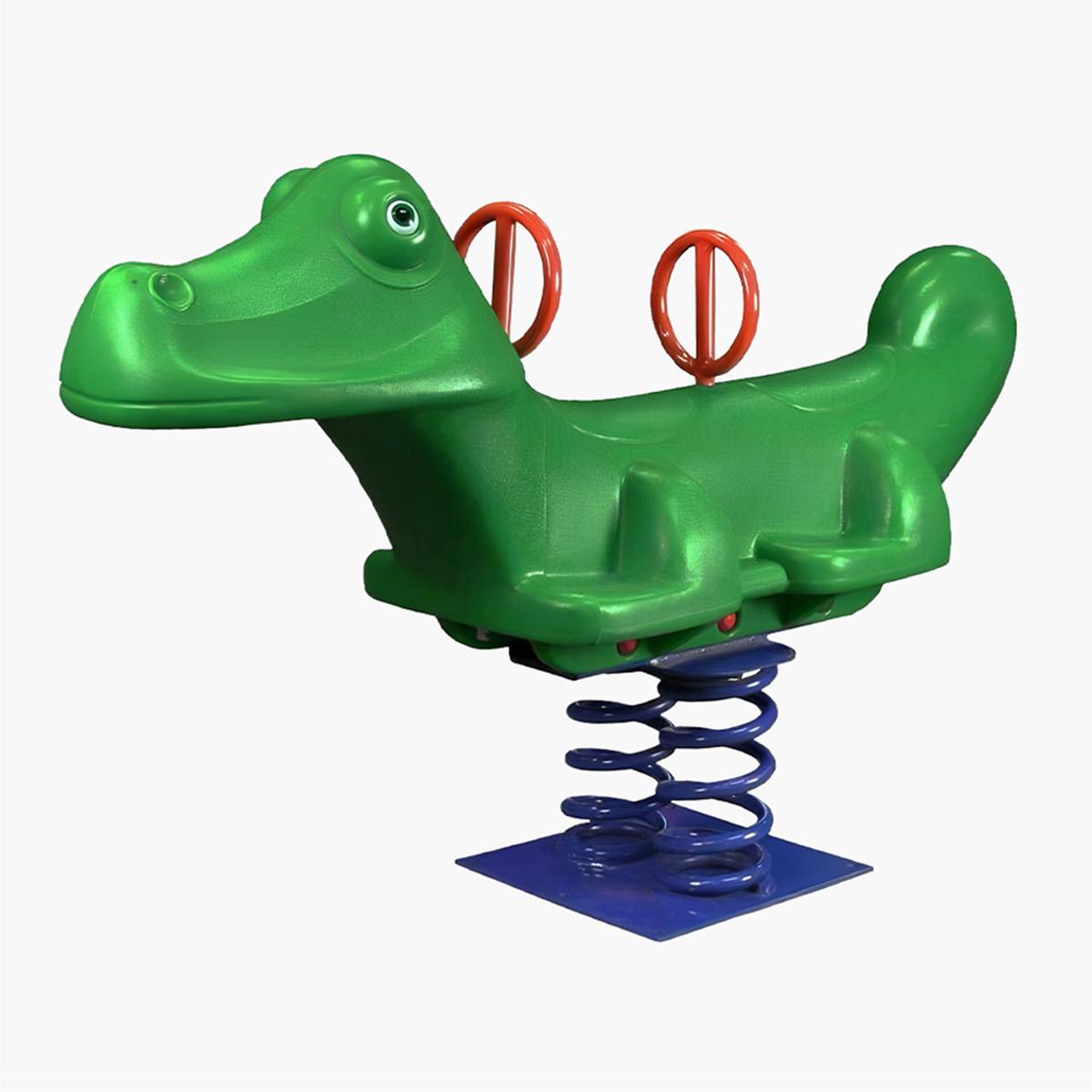MYTS 2-Seater Outdoor Croc Playground Spring Rider