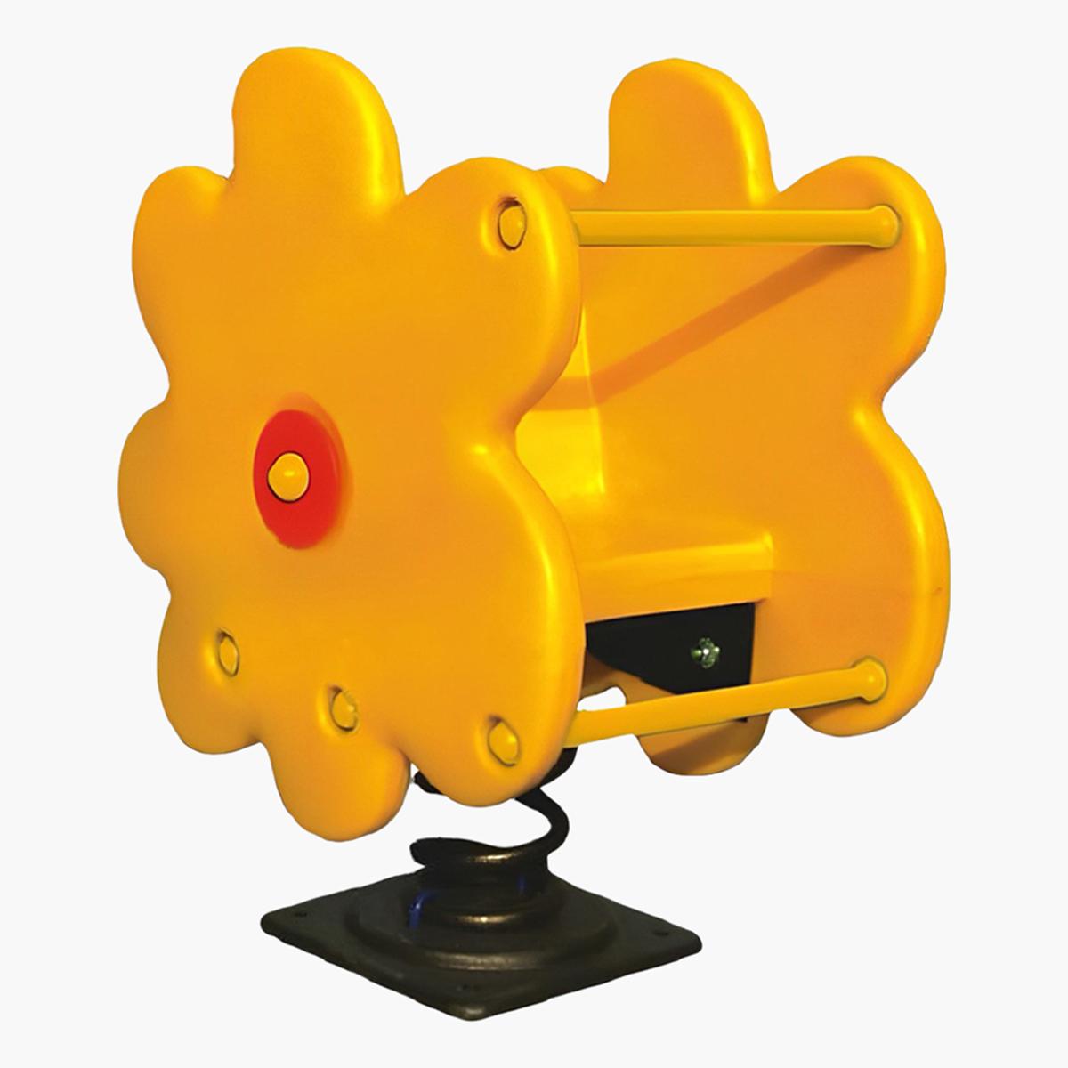 MYTS Outdoor Beautiful Flower Playground Spring Rider