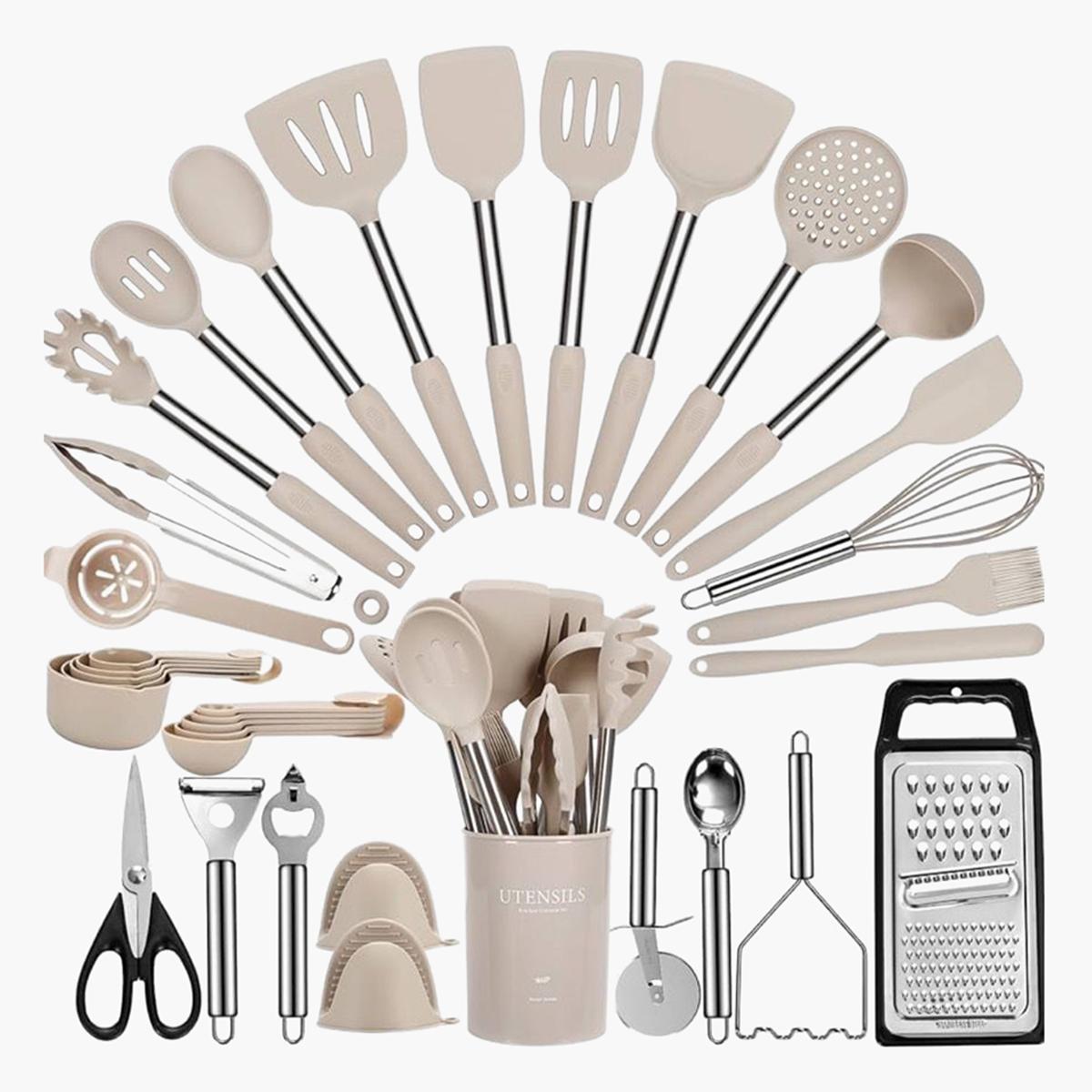 Quesera 35-Piece Silicone Cooking Utensil Set