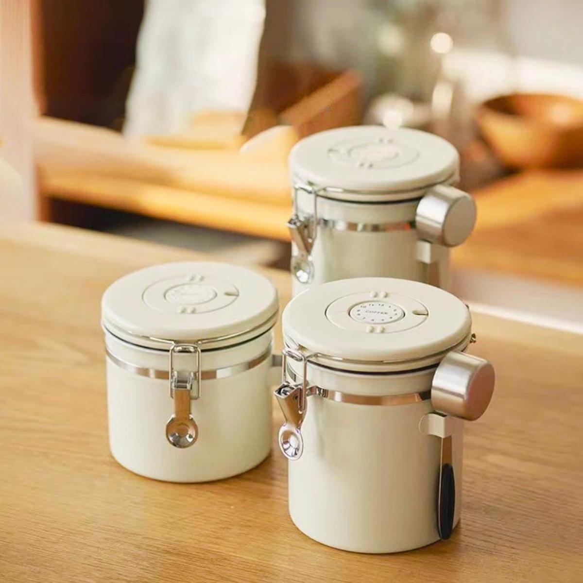 Quesera 3-Piece Coffee Canister Set