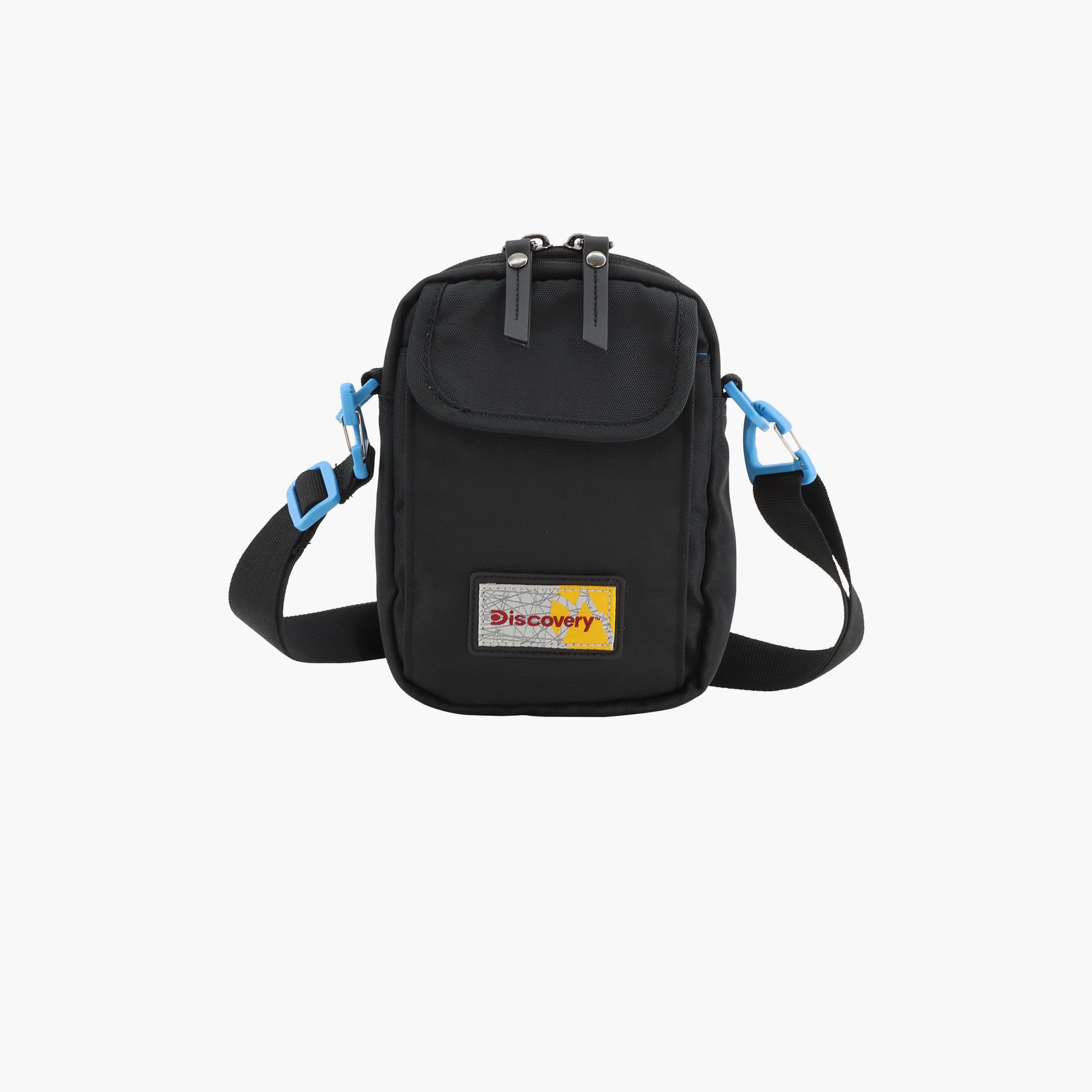 Discovery ICON Crossbody Bag with Zipper and Detachable Strap-men-bags-image-1