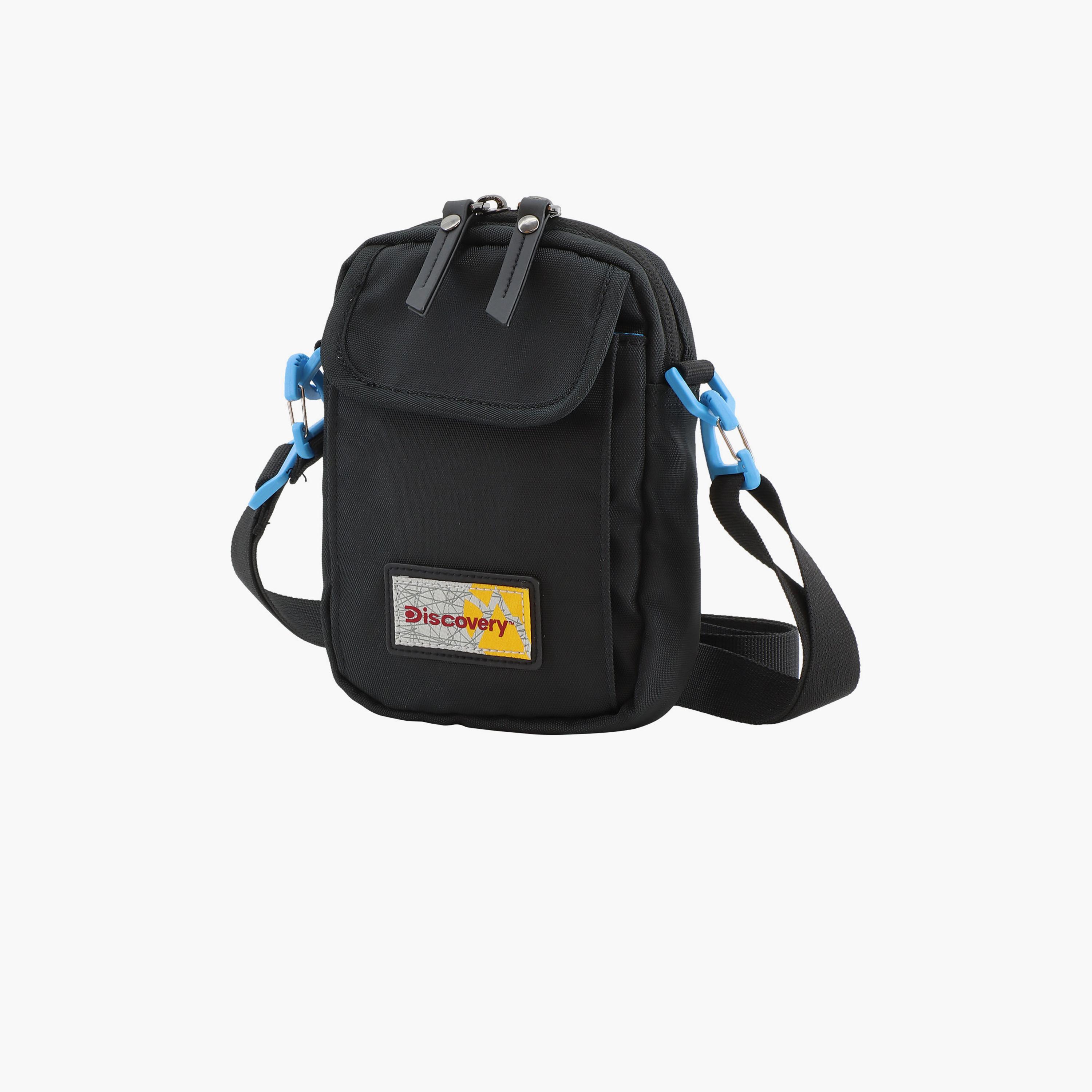Discovery ICON Crossbody Bag with Zipper and Detachable Strap-men-bags-image-2