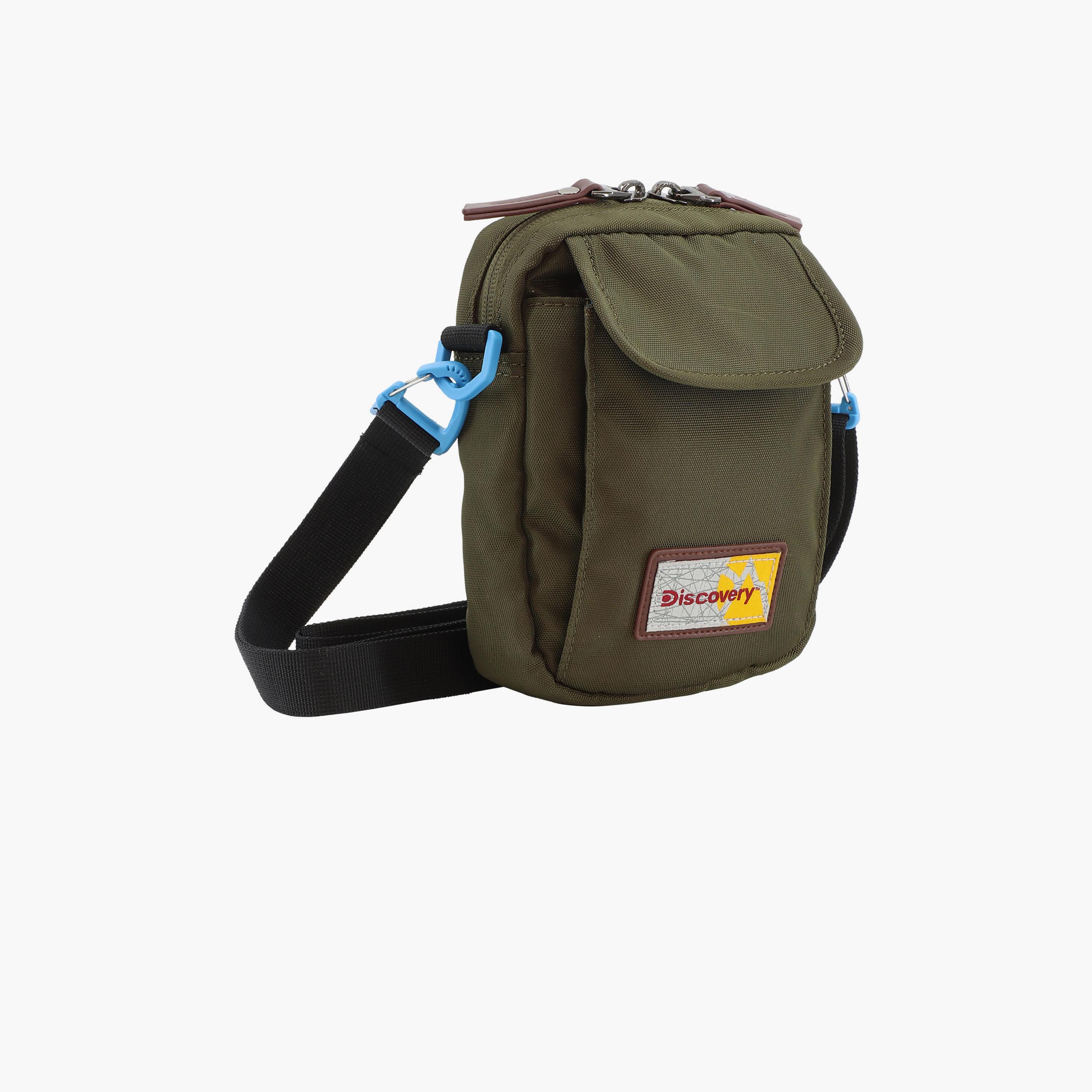 Discovery ICON Crossbody Bag with Zipper and Detachable Strap-men-bags-image-6
