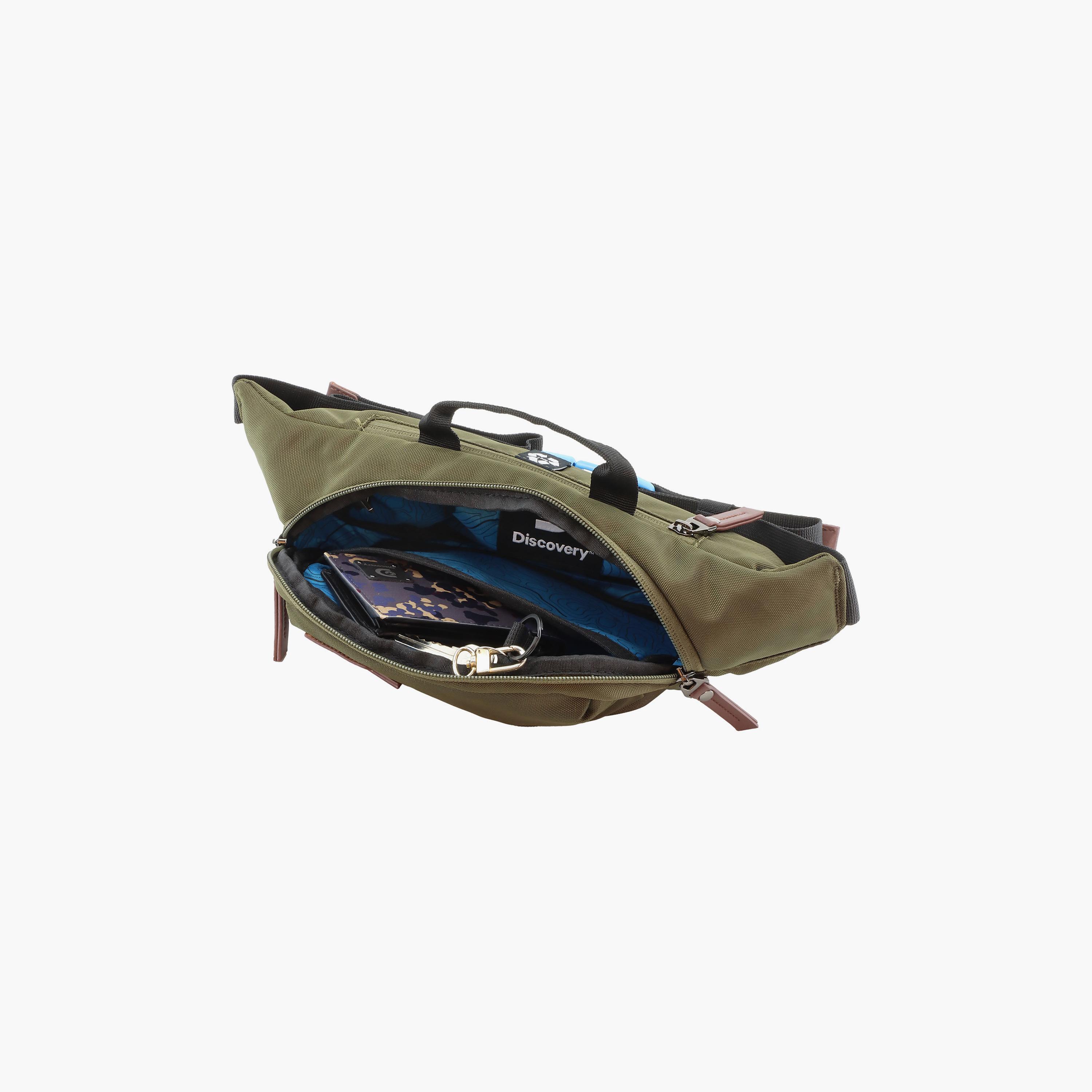 Discovery ICON Waist Bag with Zipper and Adjustable Strap-men-bags-image-8