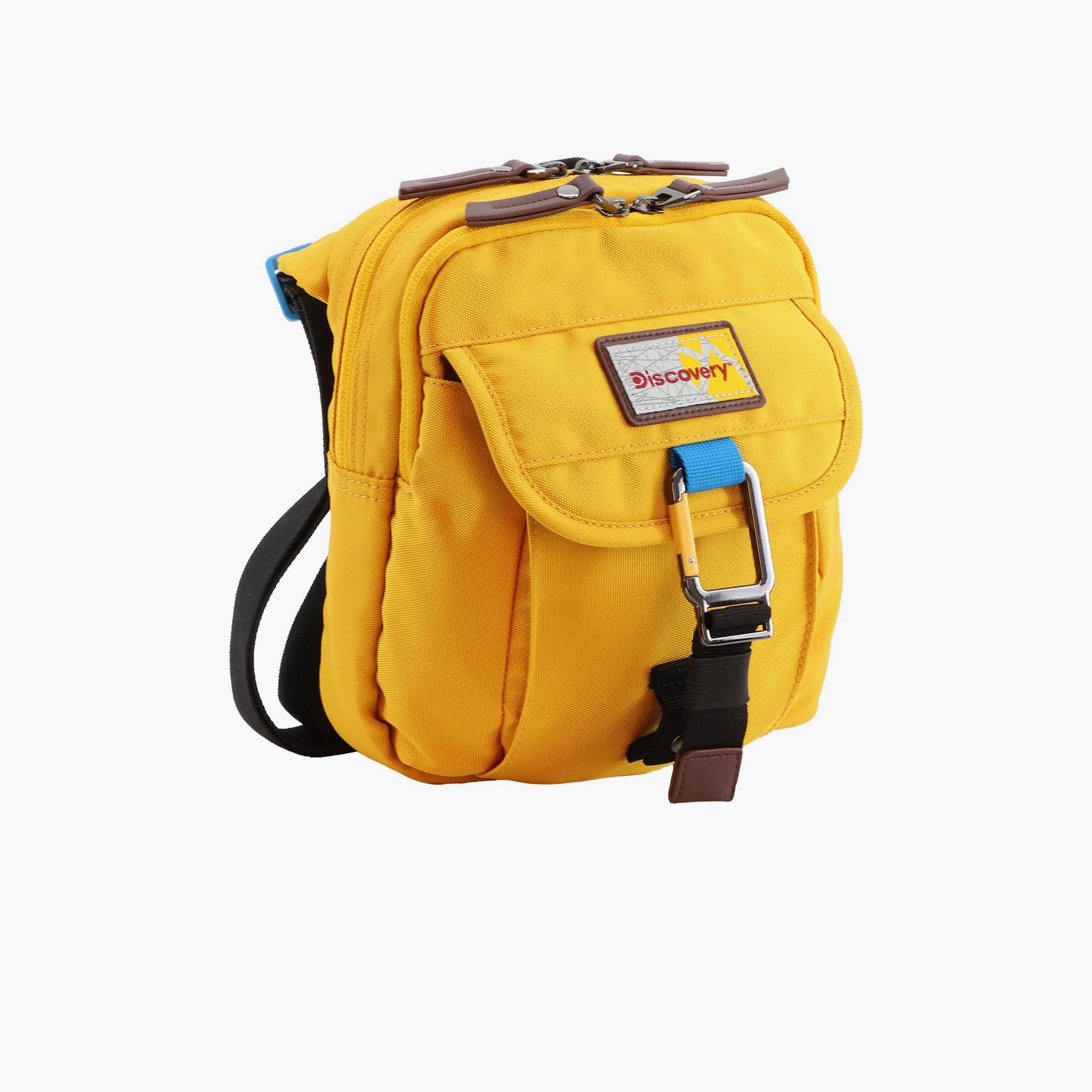 Discovery ICON Crossbody Bag with Zipper and Adjustable Strap-men-bags-image-2
