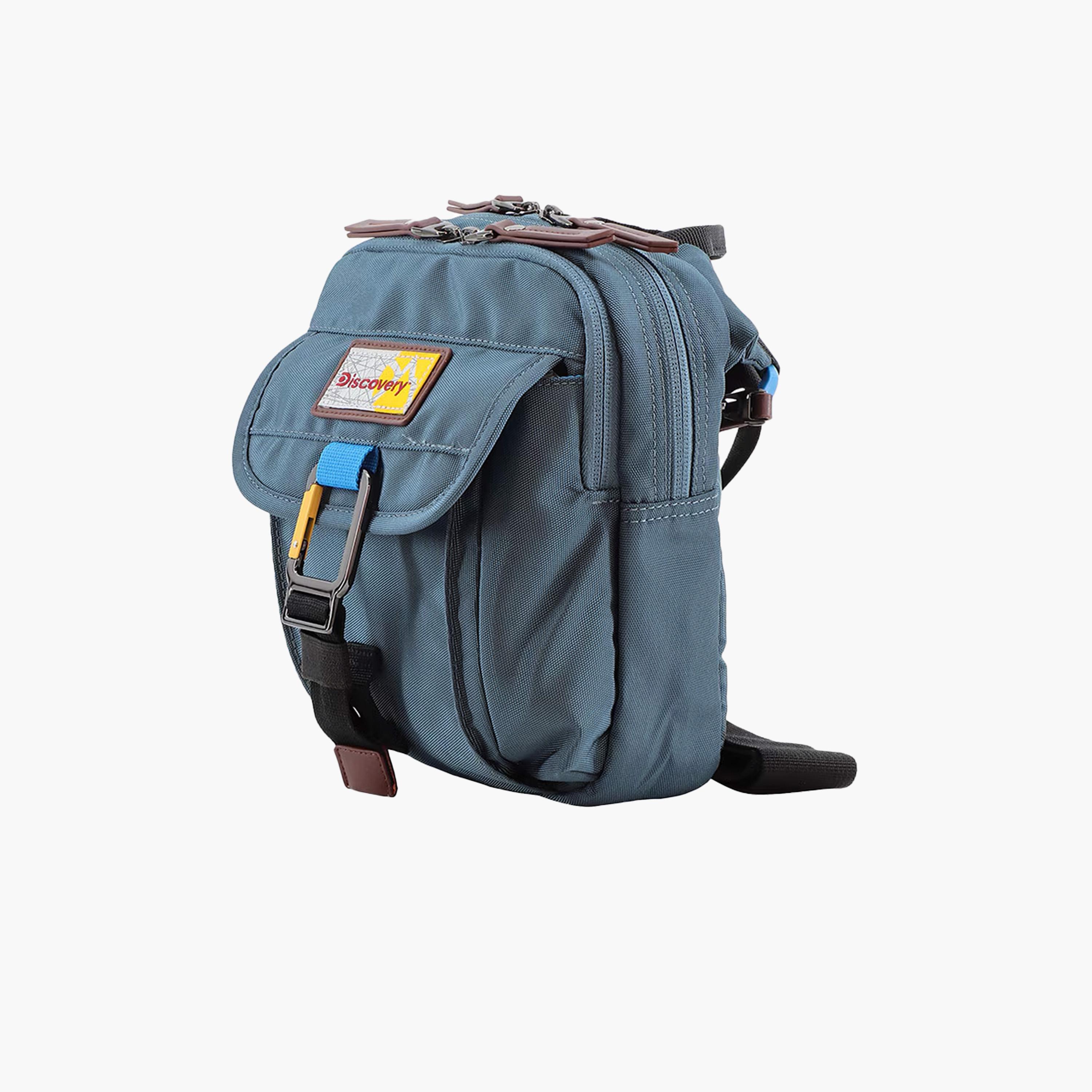 Discovery ICON Crossbody Bag with Zipper and Adjustable Strap-men-bags-image-2