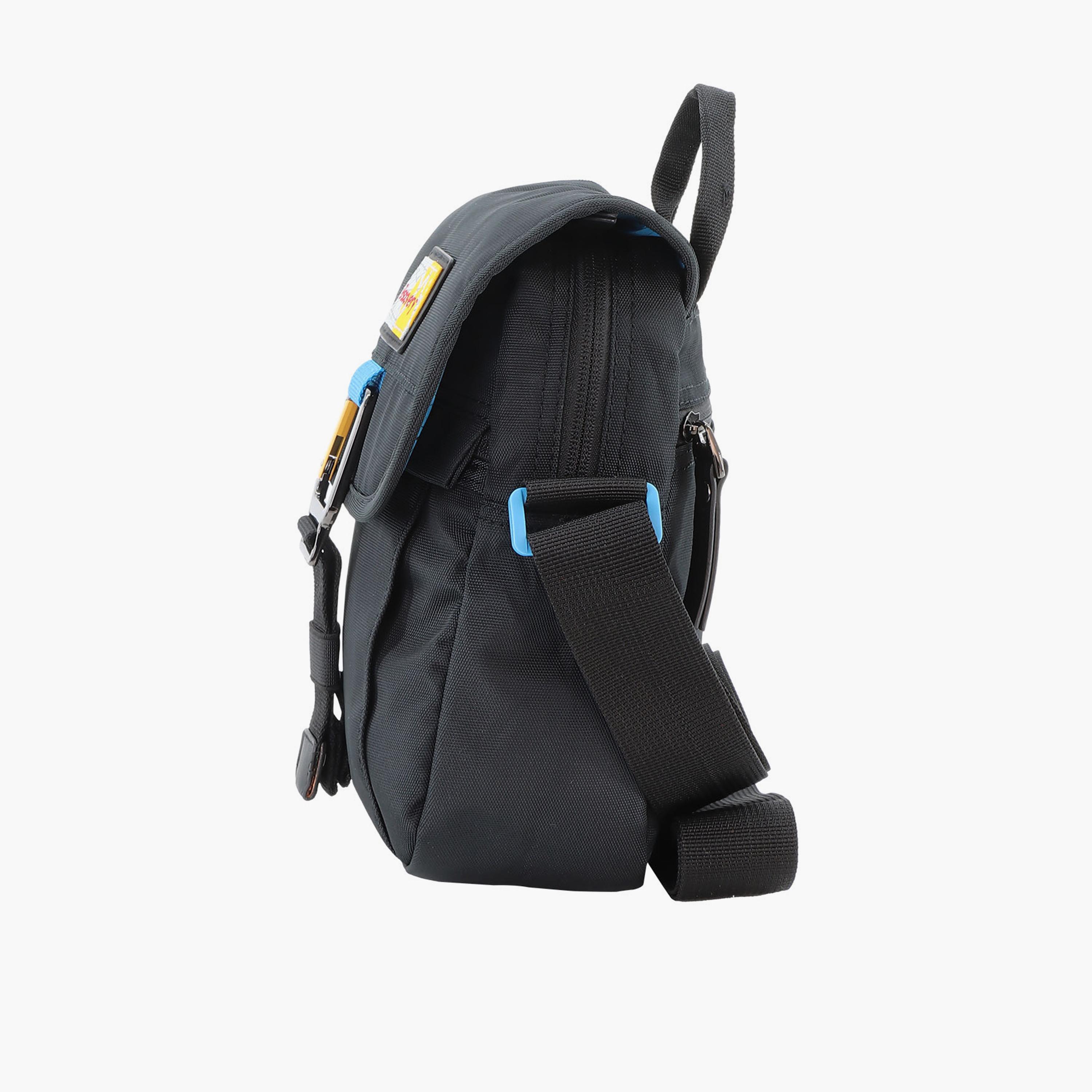 Discovery ICON Crossbody Bag with Flap and Adjustable Strap-men-bags-image-3