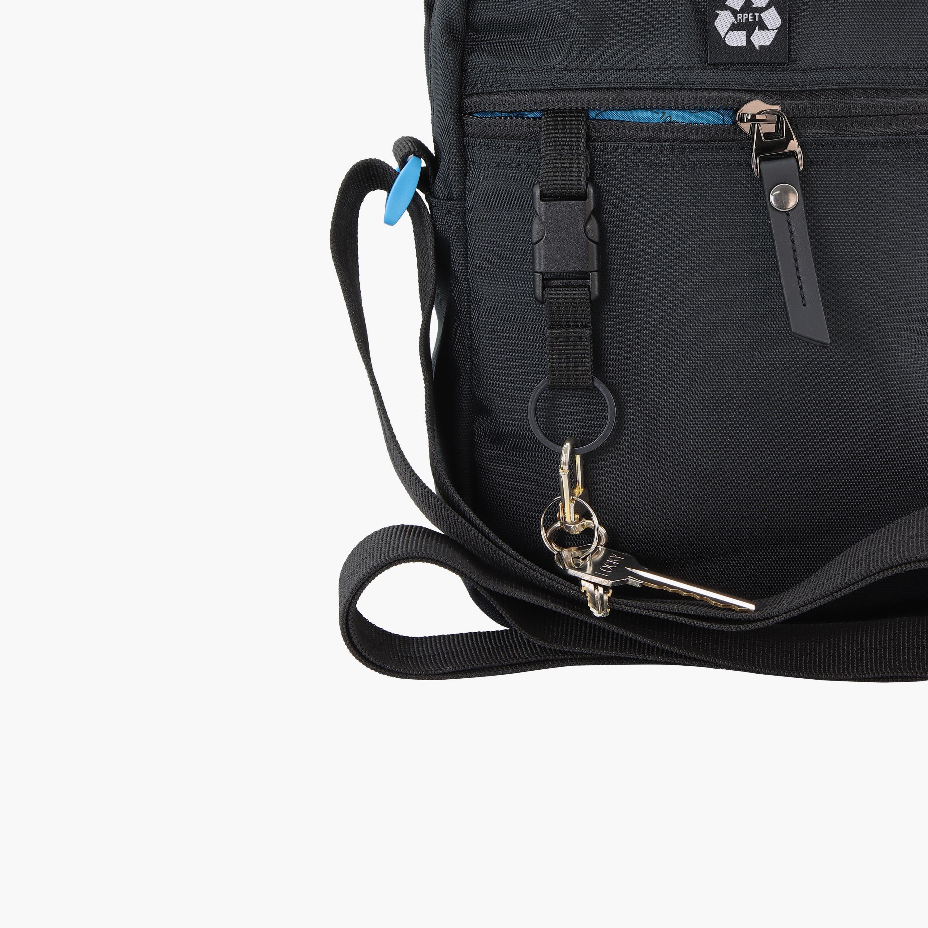 Discovery ICON Crossbody Bag with Flap and Adjustable Strap-men-bags-image-7