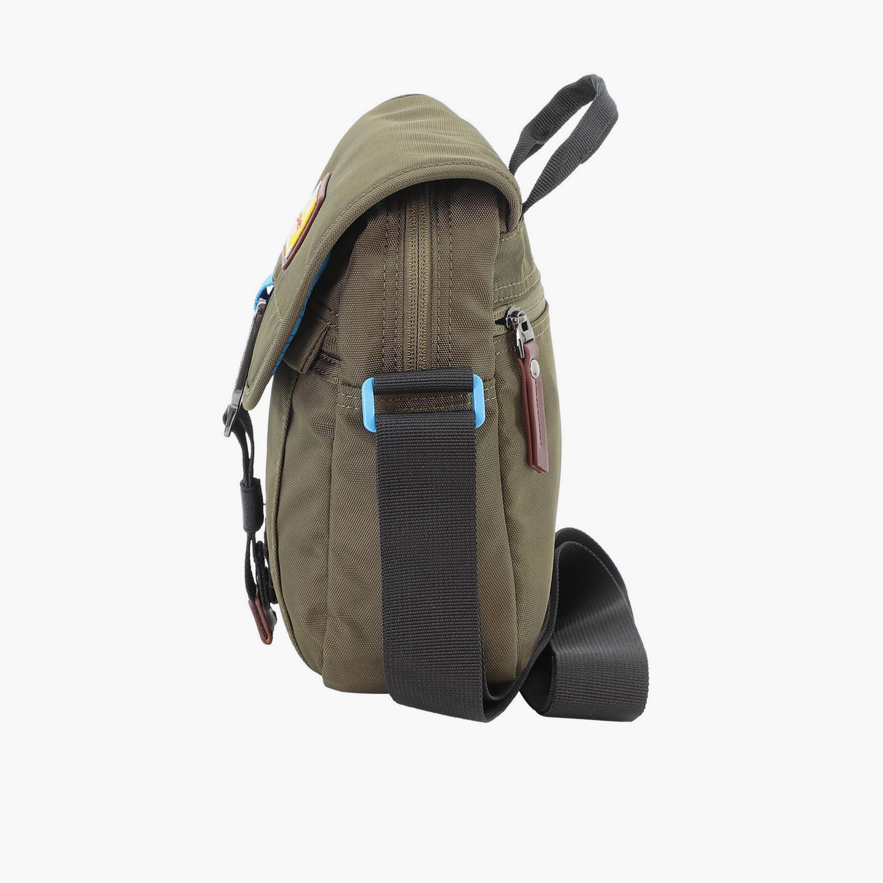 Discovery ICON Crossbody Bag with Flap and Adjustable Strap-men-bags-image-3