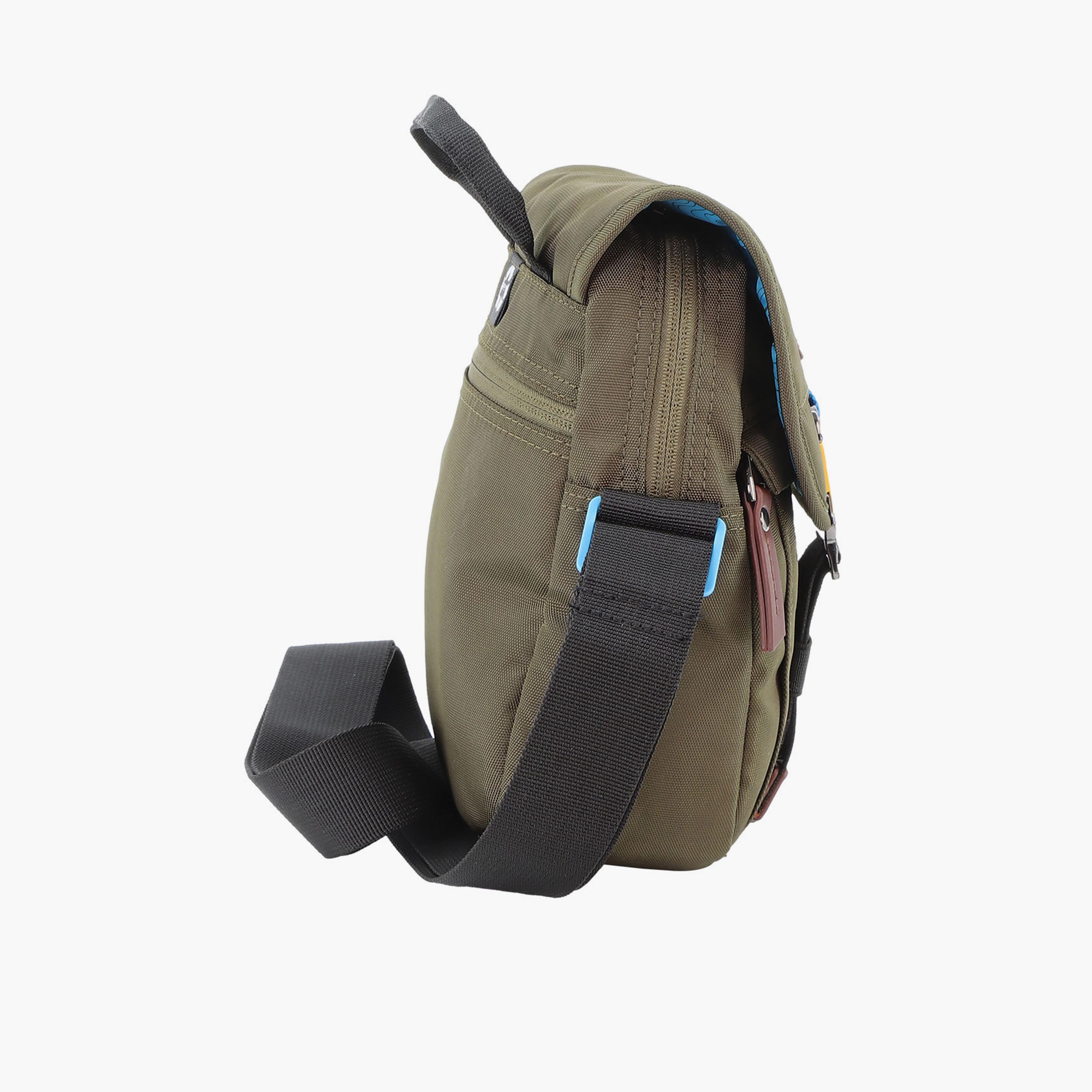 Discovery ICON Crossbody Bag with Flap and Adjustable Strap-men-bags-image-5