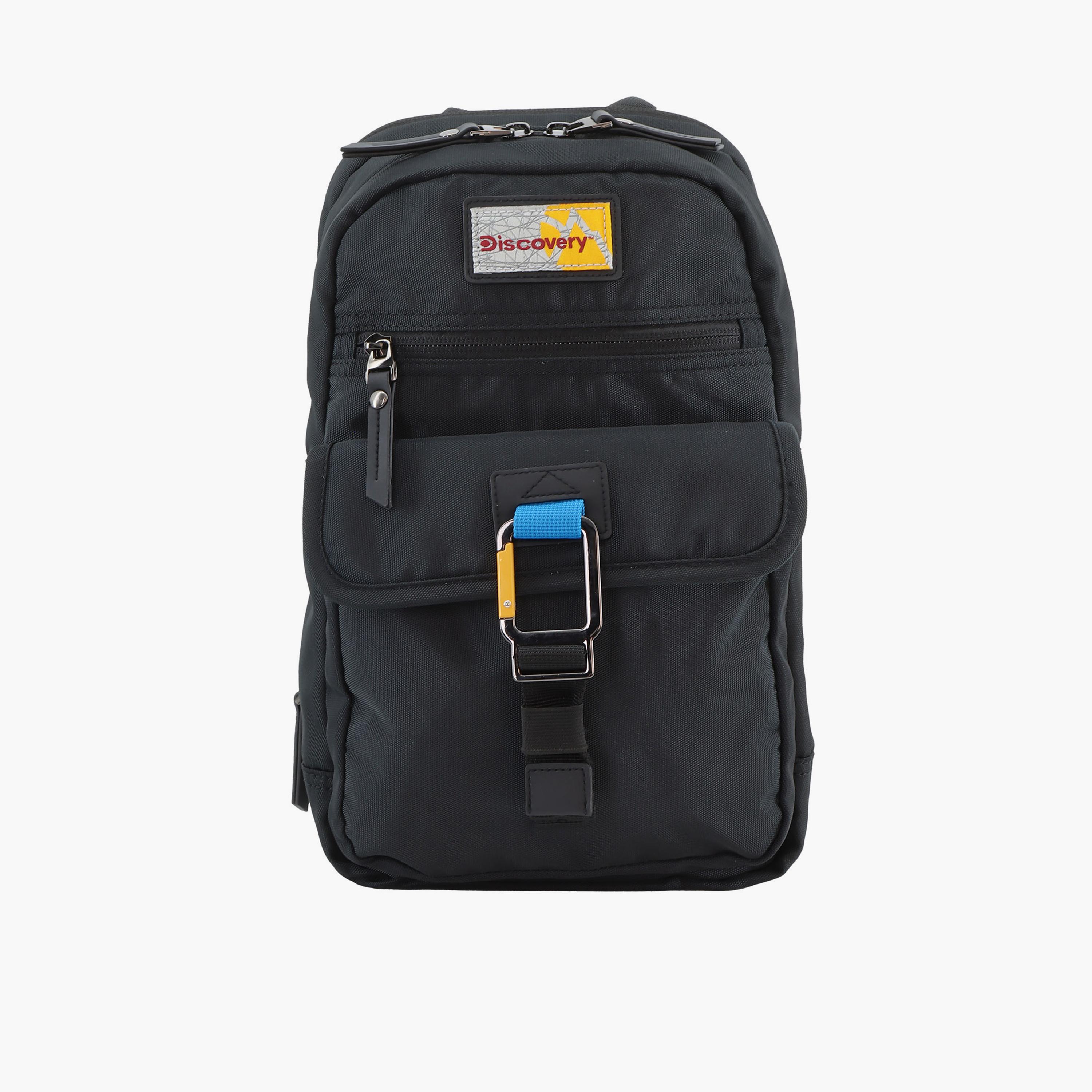 Discovery ICON Sling Bag with Zipper and Adjustable Strap-men-bags-image-1