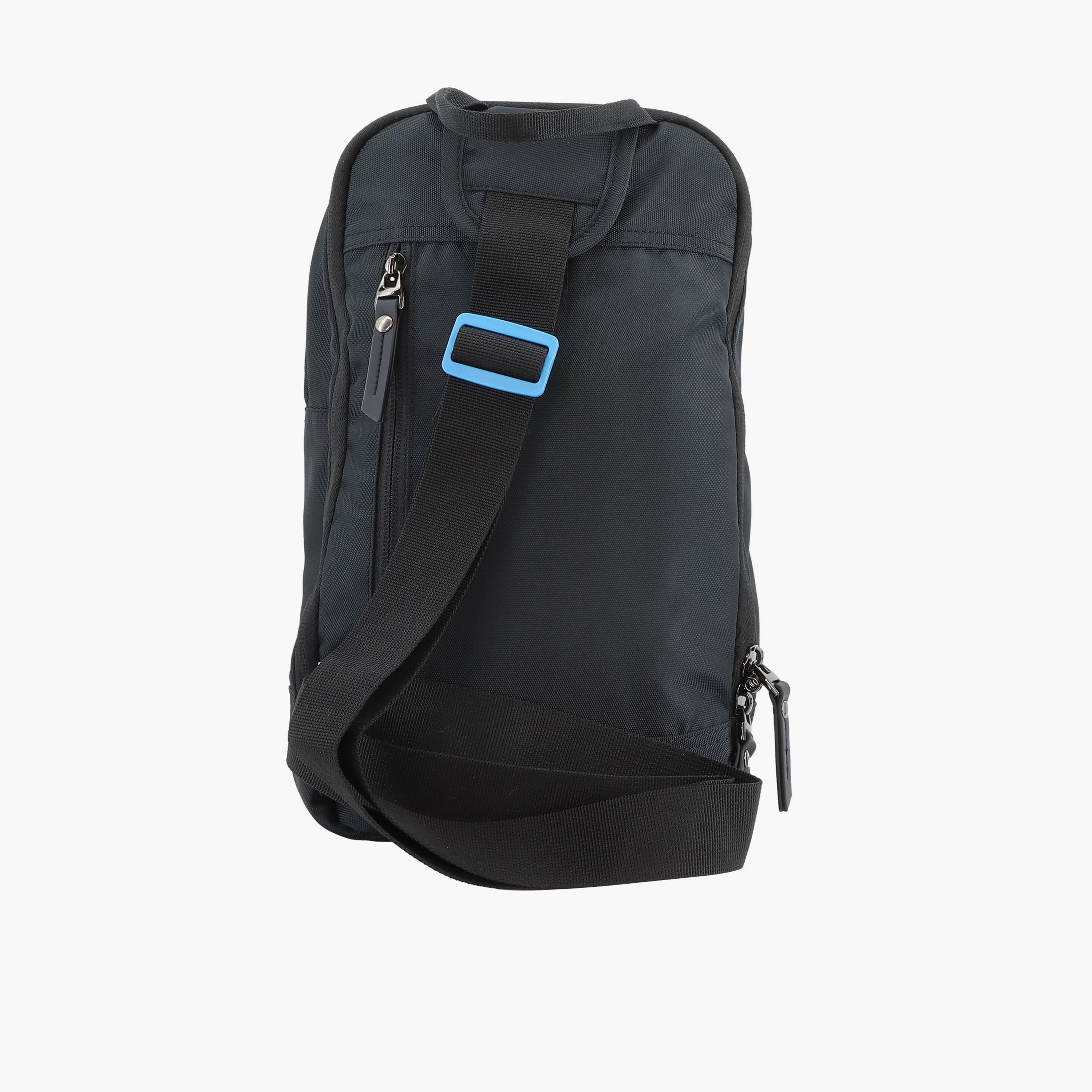 Discovery ICON Sling Bag with Zipper and Adjustable Strap-men-bags-image-4