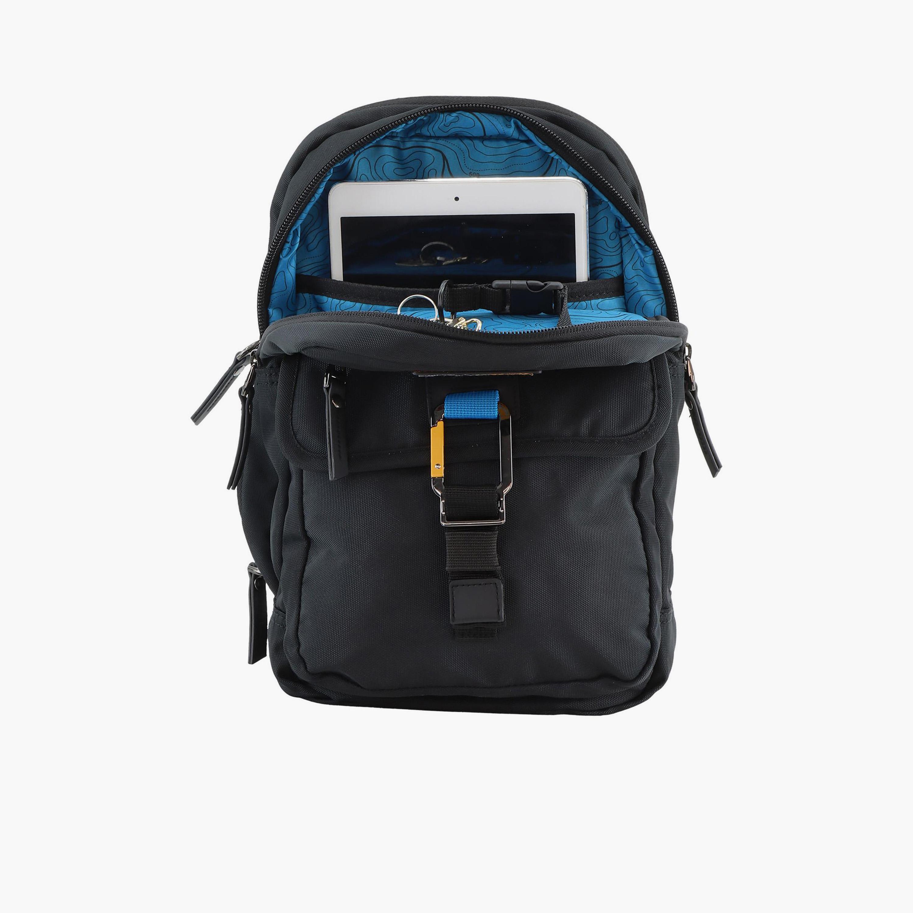 Discovery ICON Sling Bag with Zipper and Adjustable Strap-men-bags-image-8
