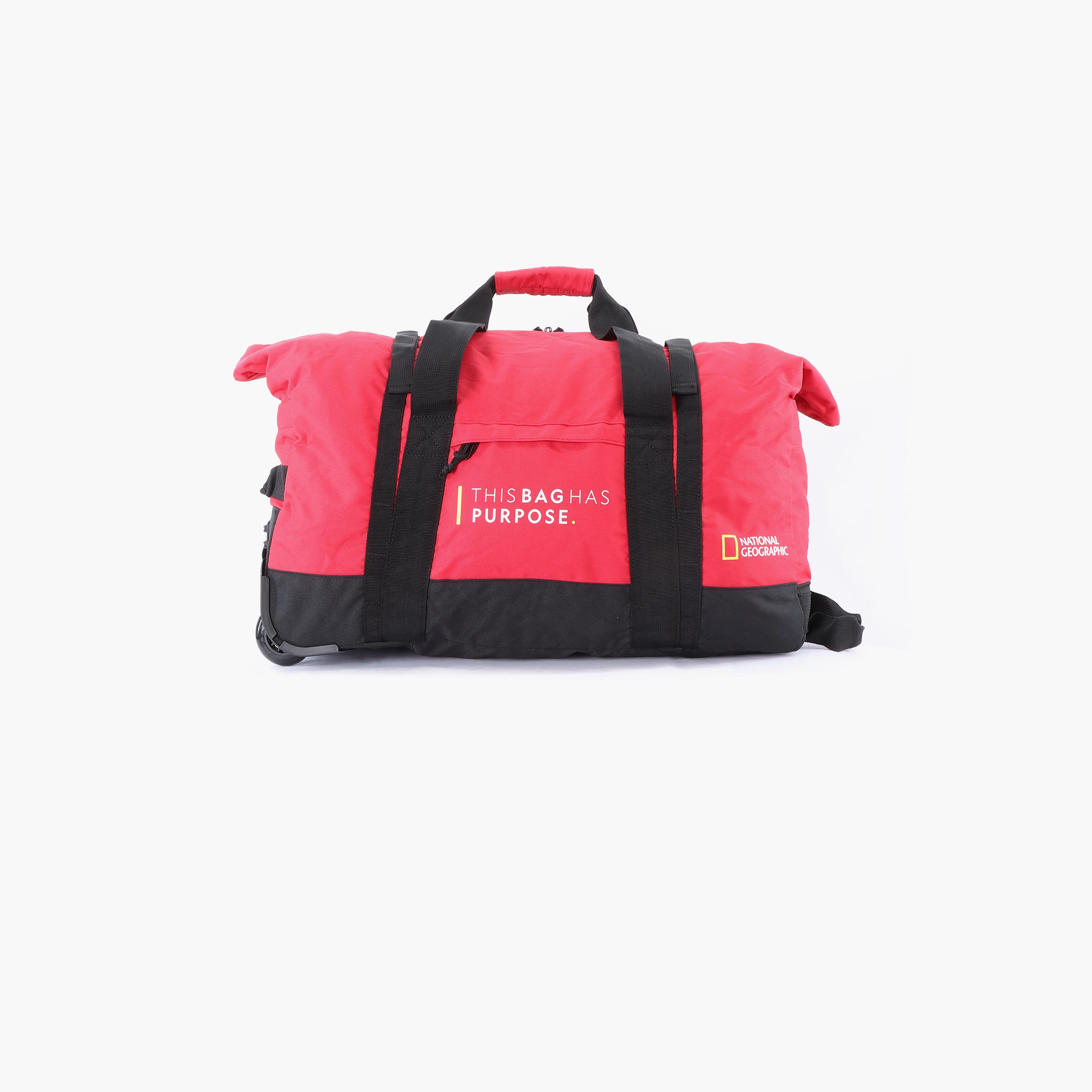 National Geographic RPET Pathway Duffel Bag with Fold and Detachable Strap-travel-luggagesandbags-dufflebags-image-1
