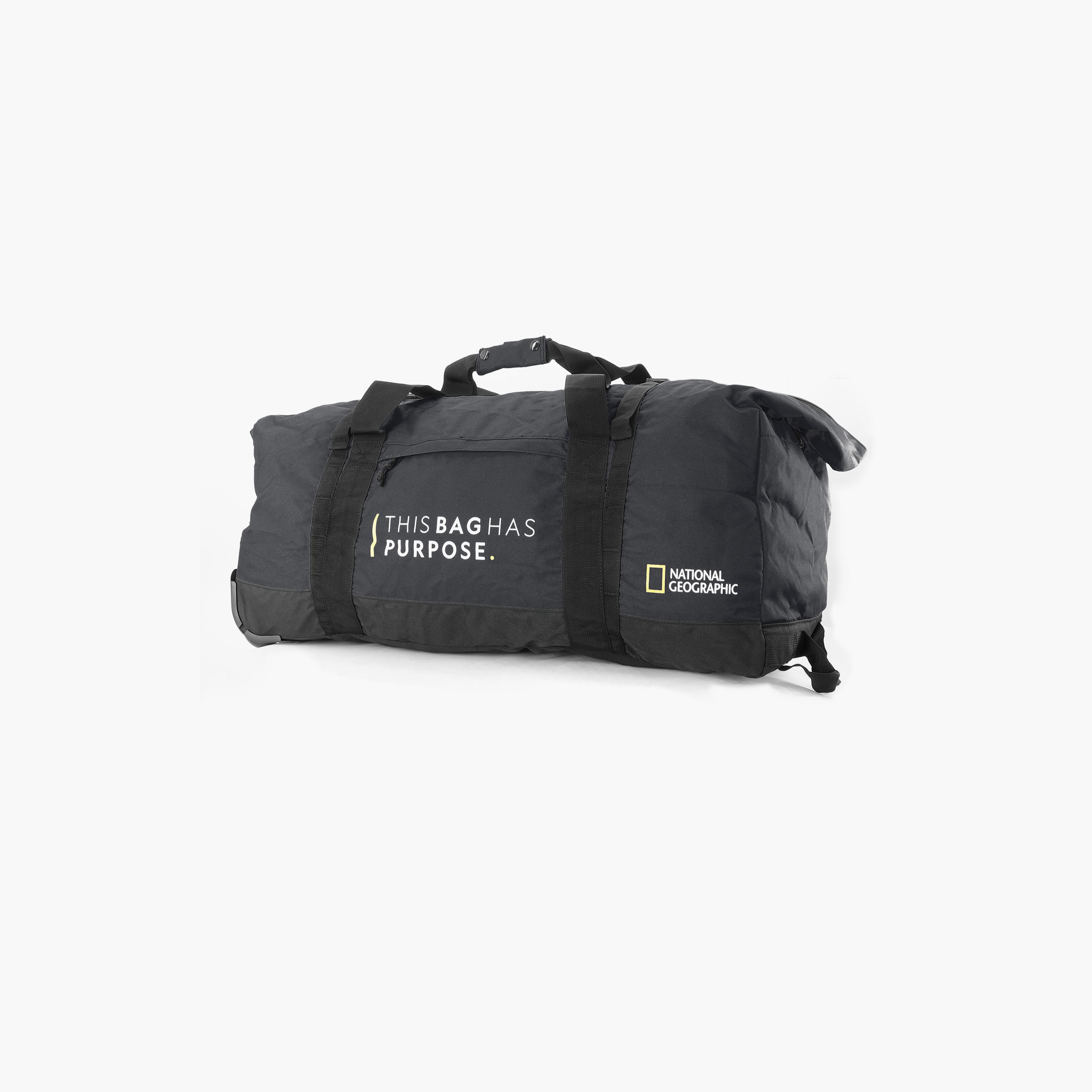 National Geographic RPET Pathway Duffel Bag with Fold and Detachable Strap-travel-luggagesandbags-dufflebags-image-2